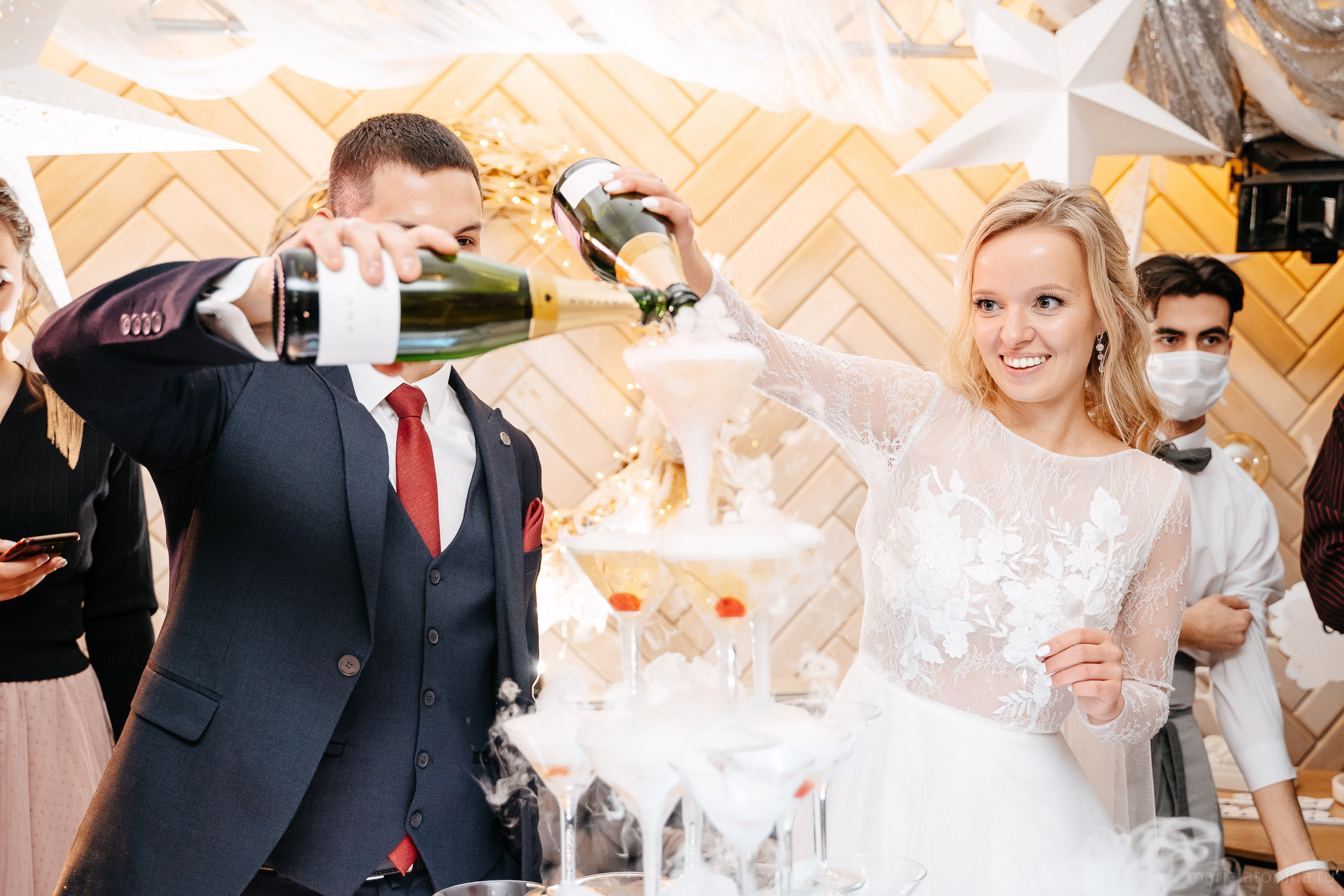 Свадьба зимой в Петербурге