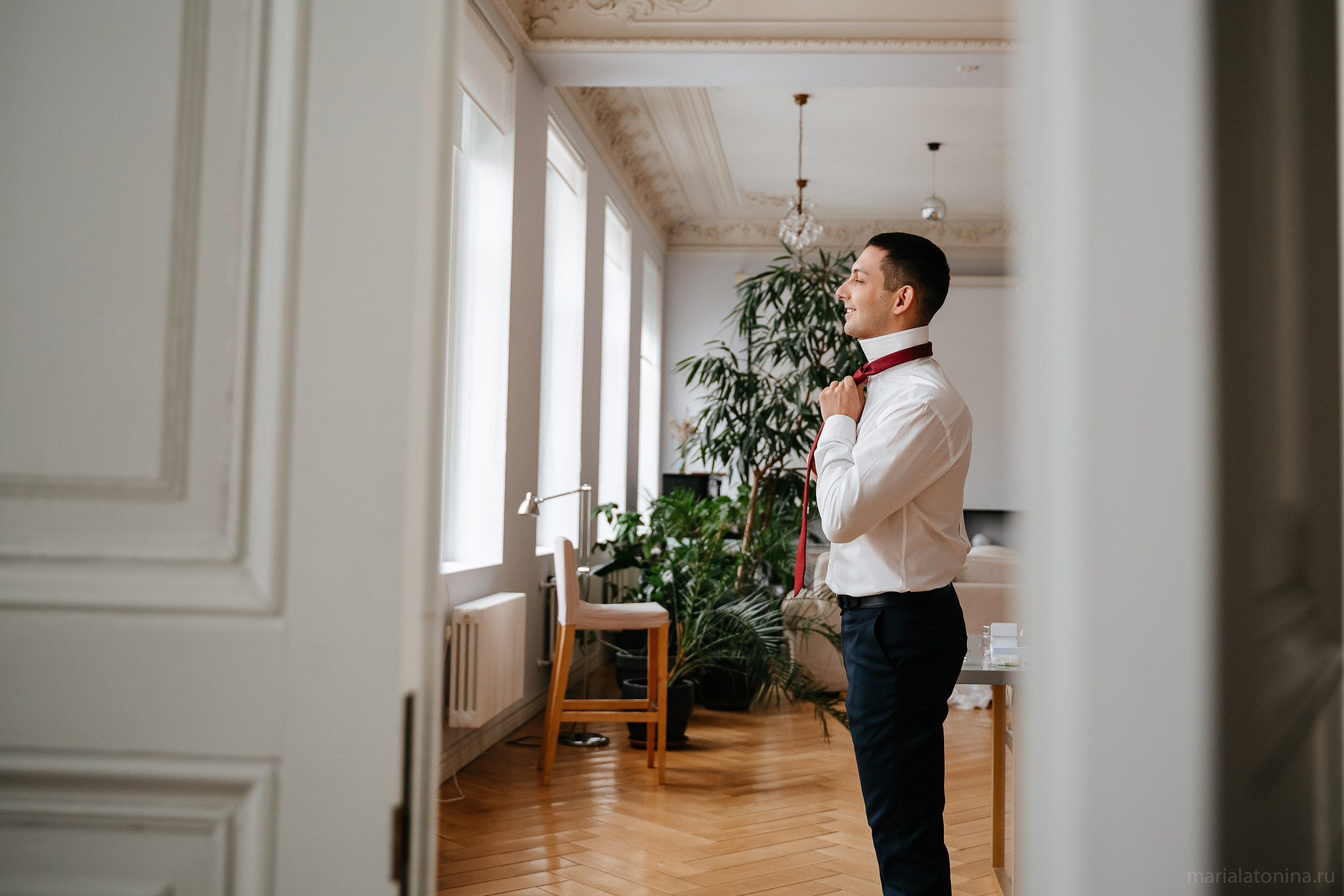 Свадьба зимой в Петербурге