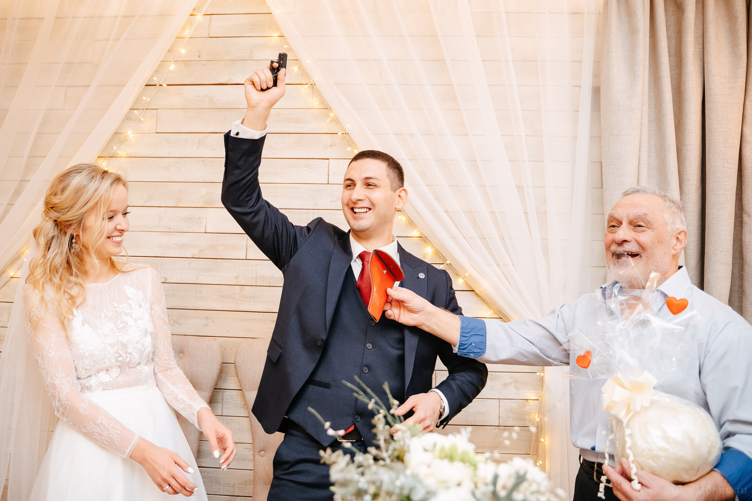 Свадьба зимой в Петербурге