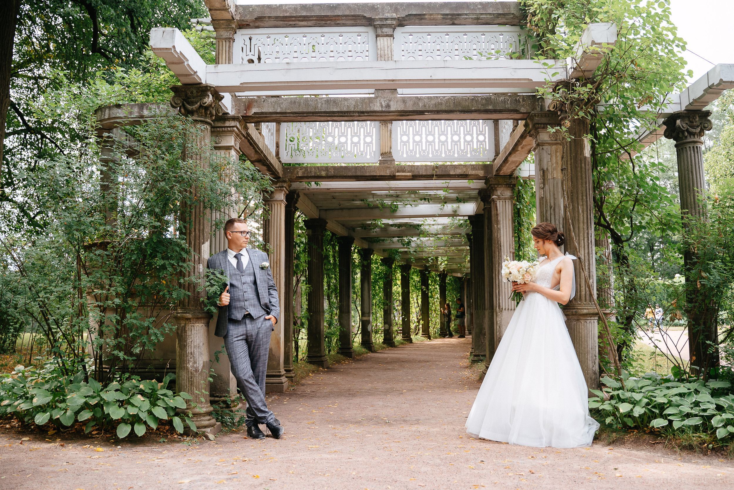 Свадебная съемка в Пушкине. Семейный и свадебный фотограф в Санкт-Петербурге и Москве