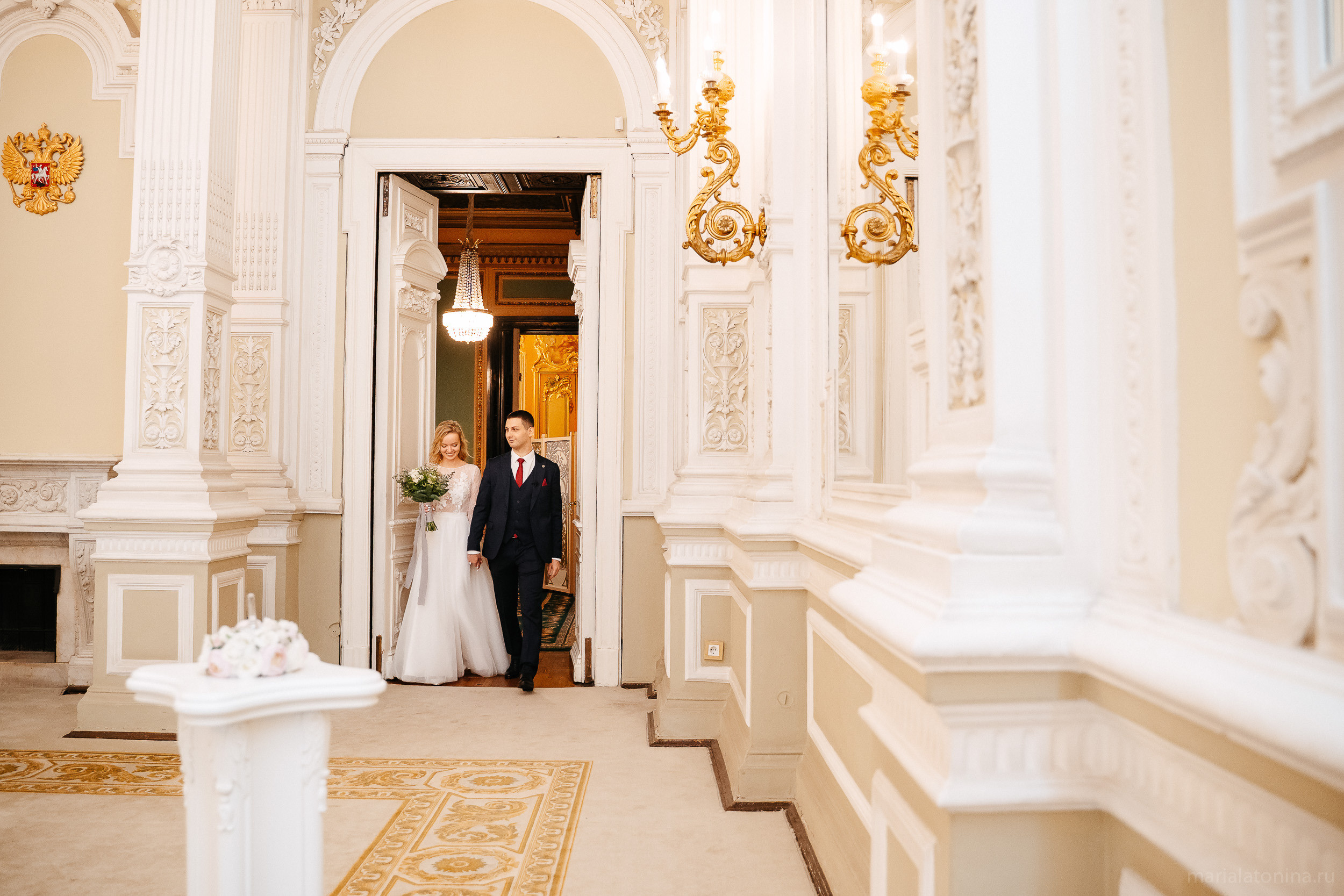 Свадьба зимой в Петербурге