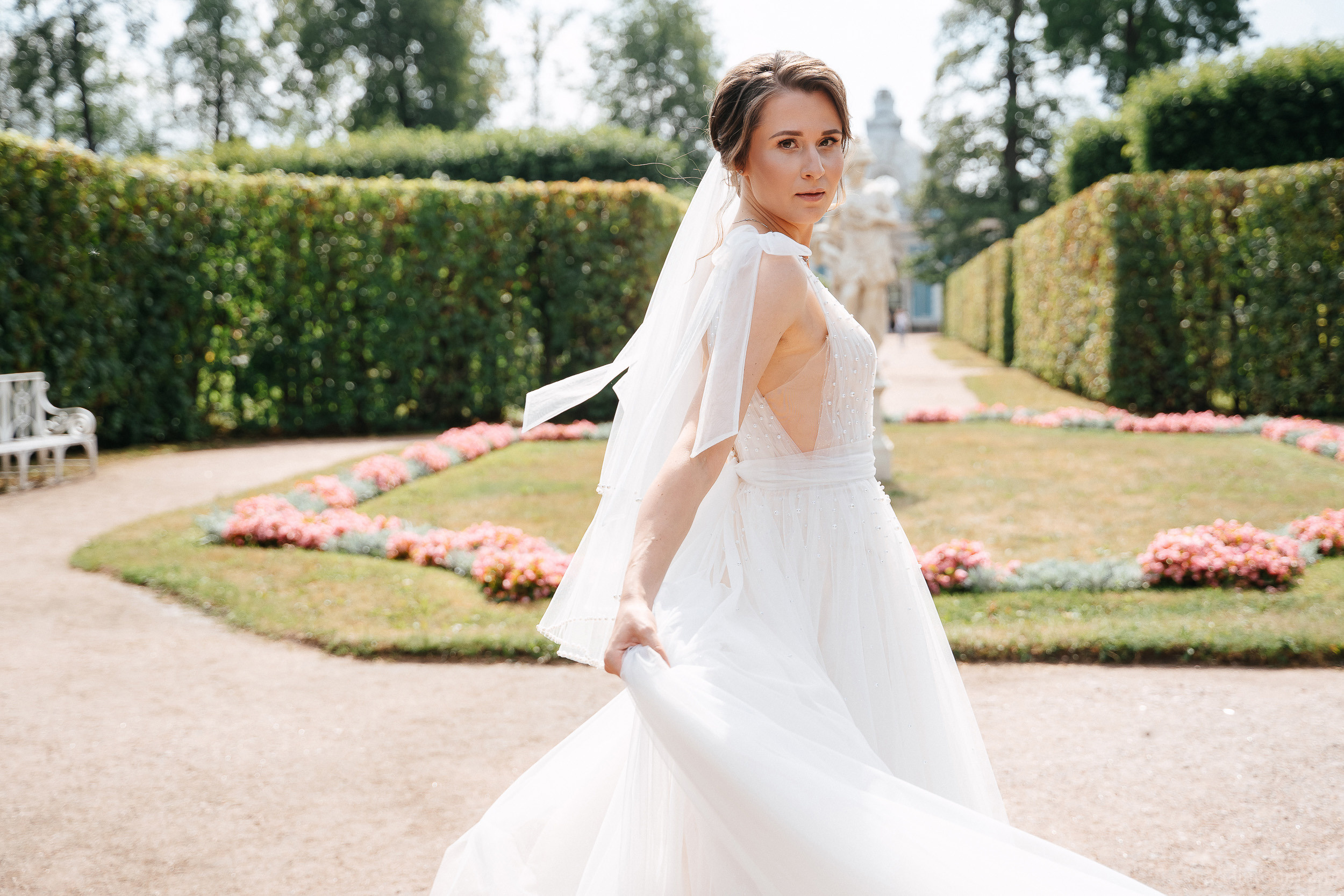 Свадебная съемка в Пушкине. Семейный и свадебный фотограф в Санкт-Петербурге и Москве