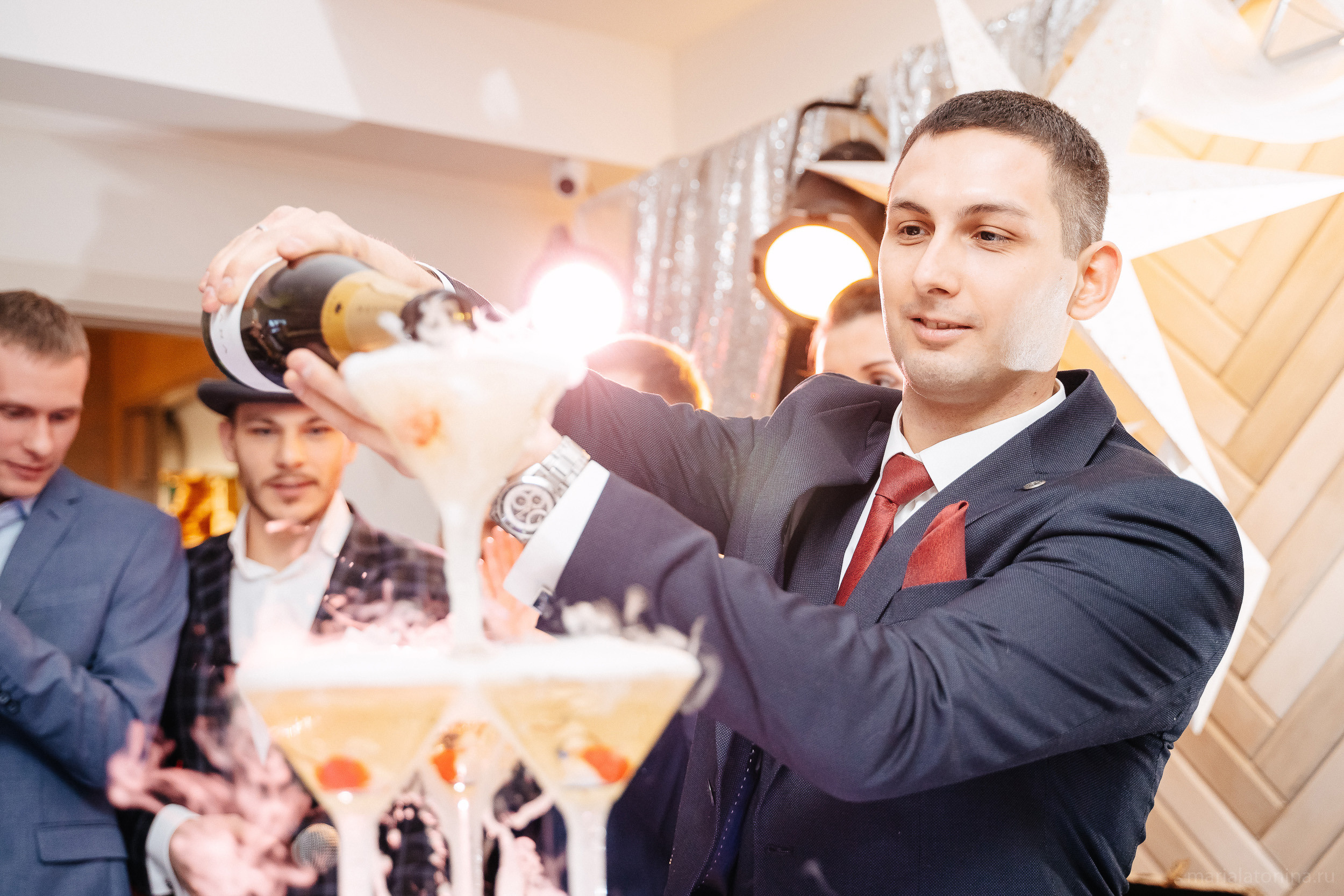 Свадьба зимой в Петербурге