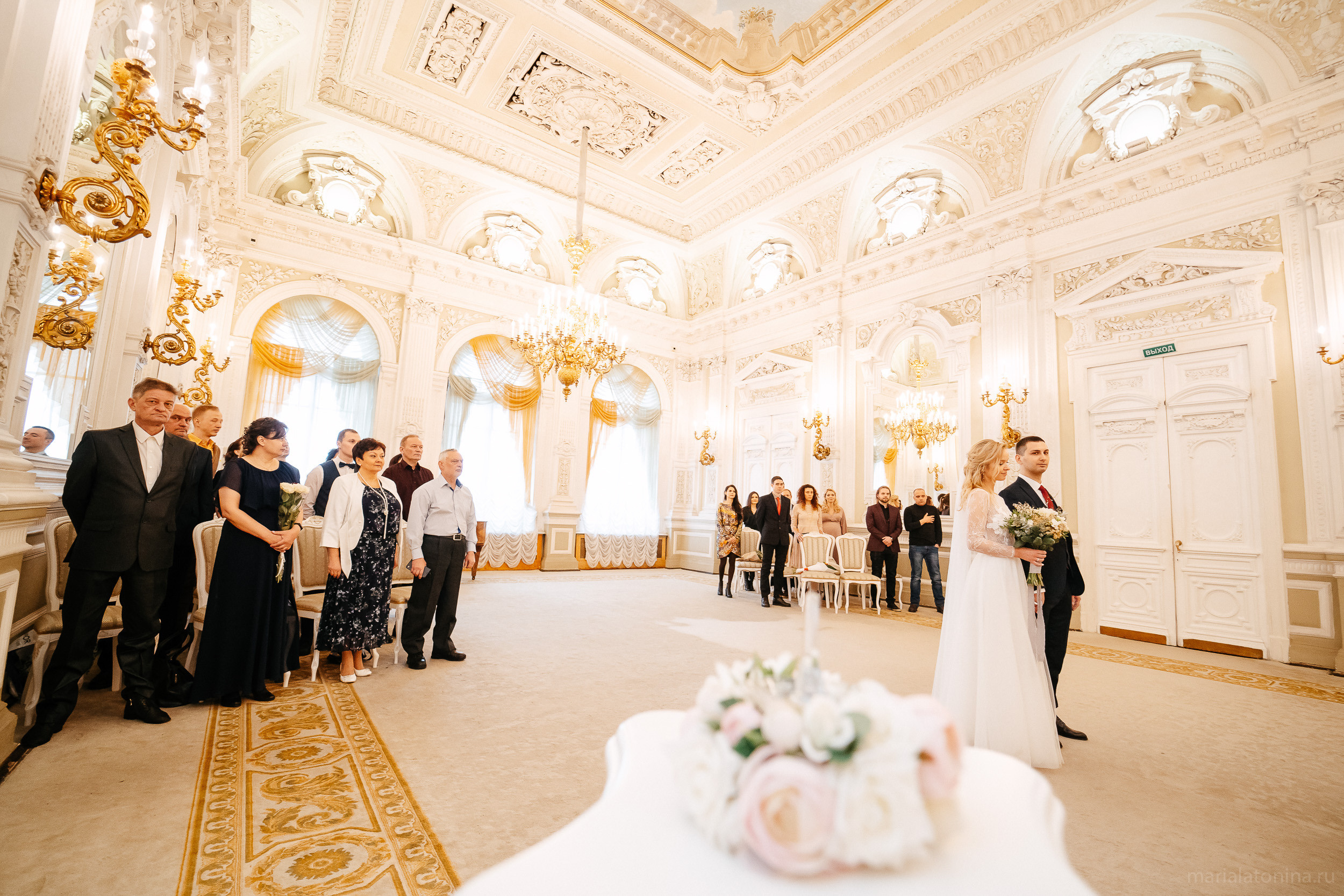 Свадьба зимой в Петербурге