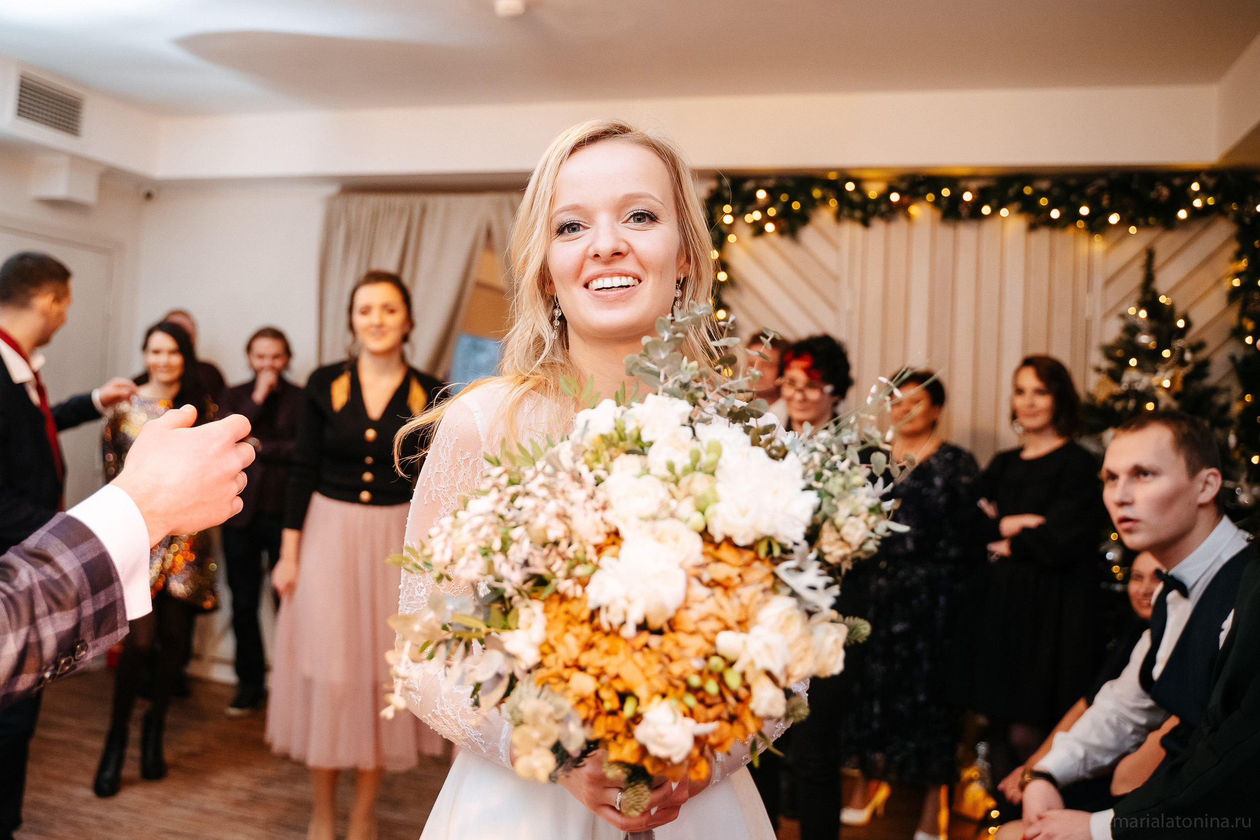 Свадьба зимой в Петербурге