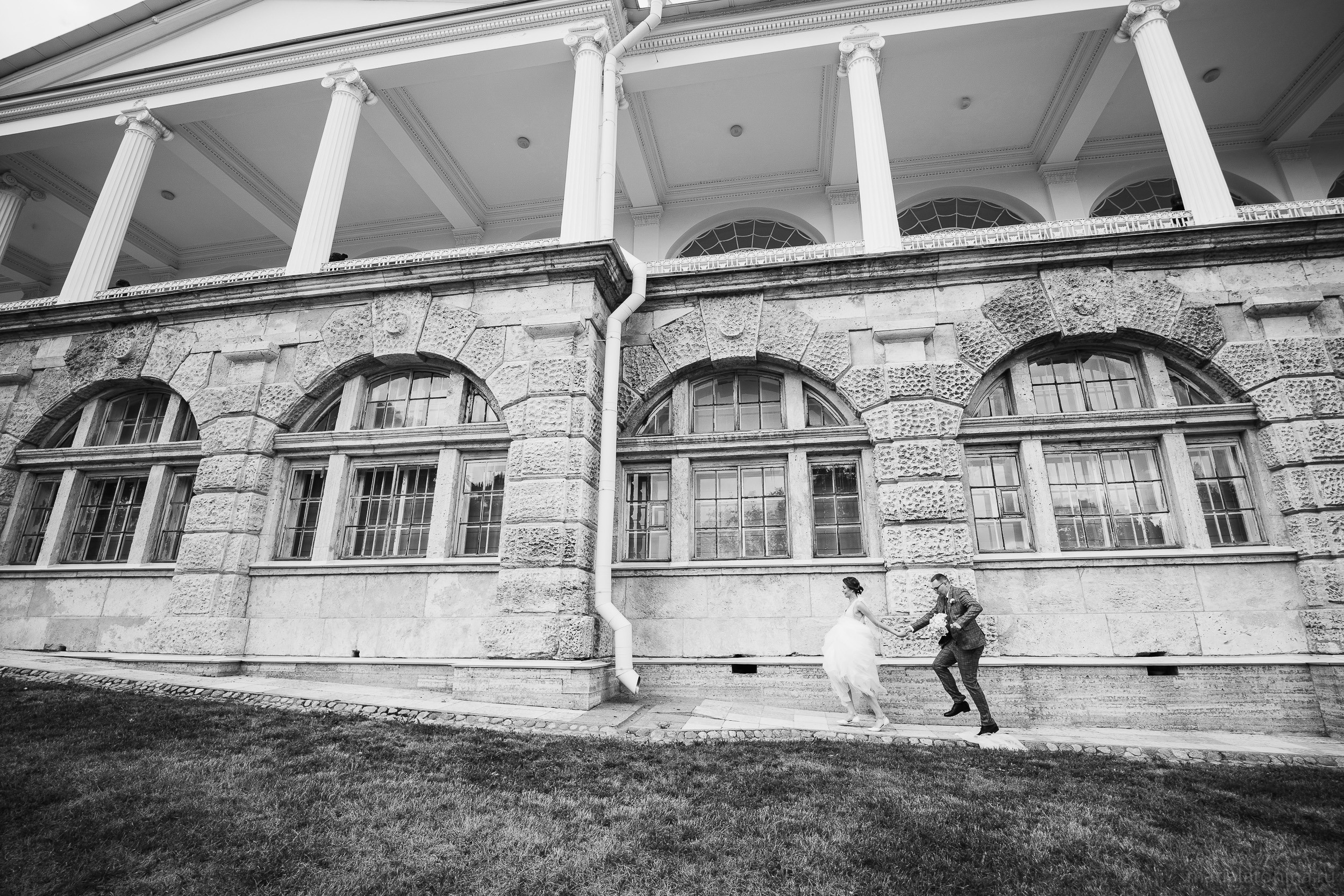 Свадебная съемка в Пушкине. Семейный и свадебный фотограф в Санкт-Петербурге и Москве