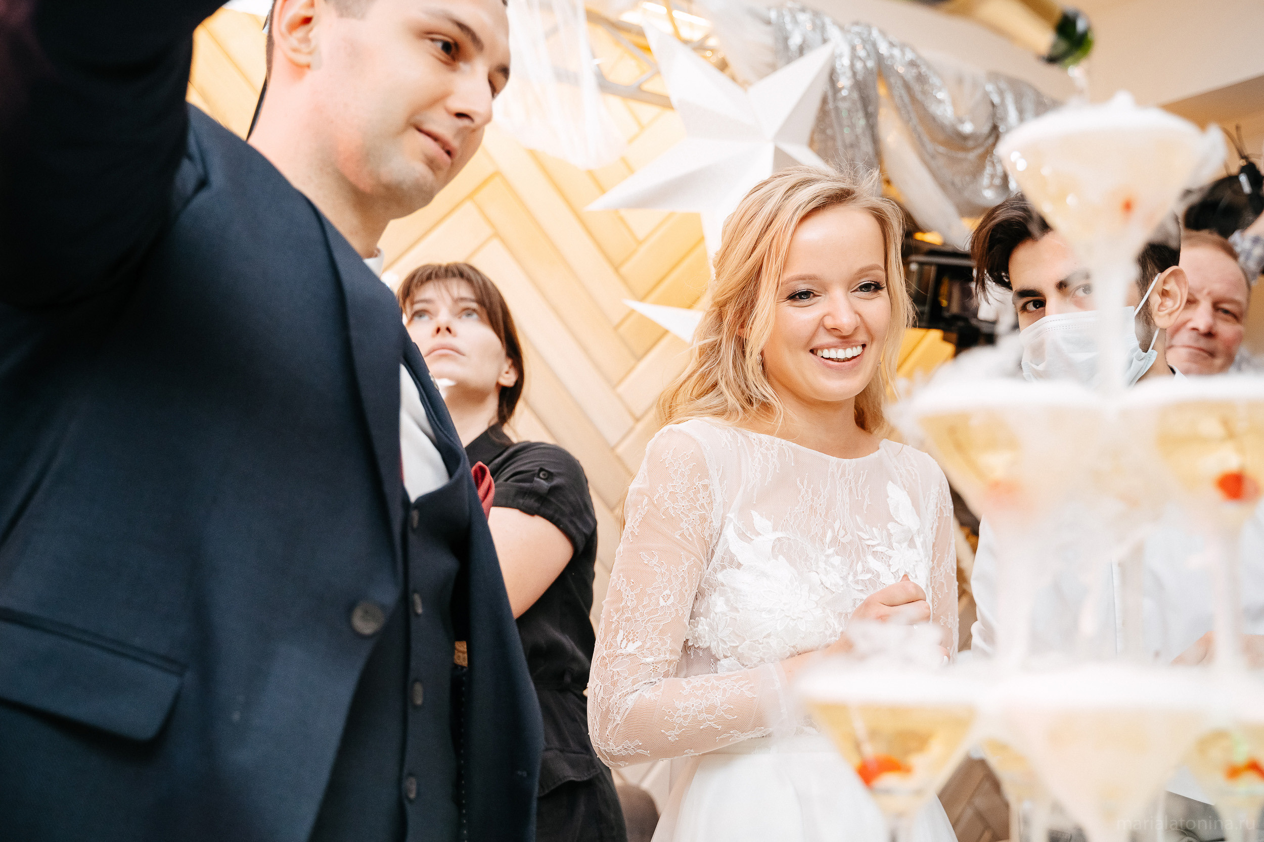 Свадьба зимой в Петербурге