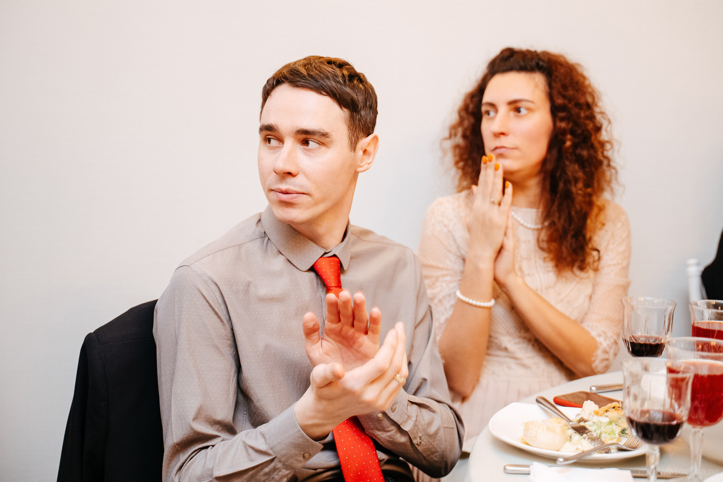 Свадьба зимой в Петербурге