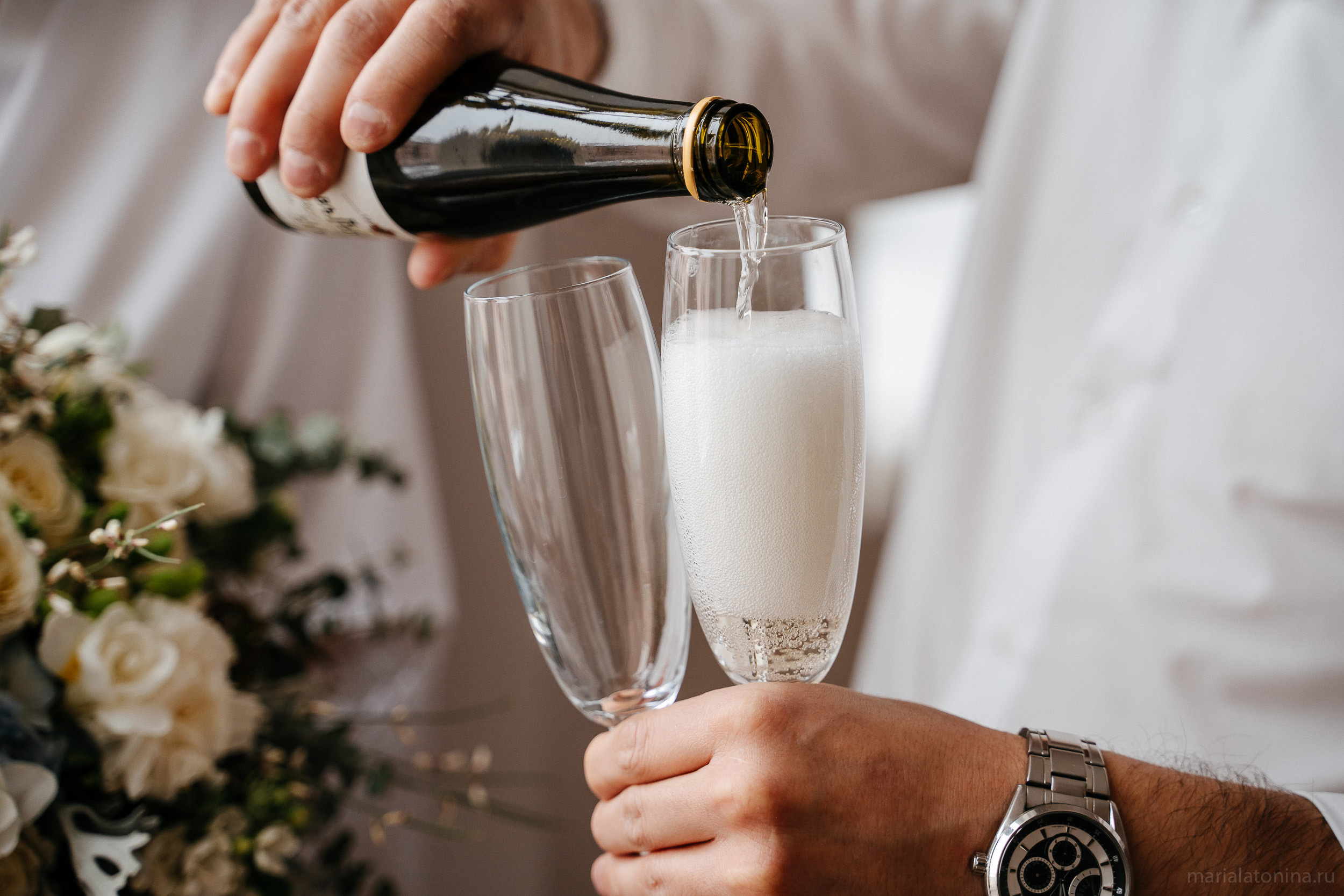 Свадьба зимой в Петербурге