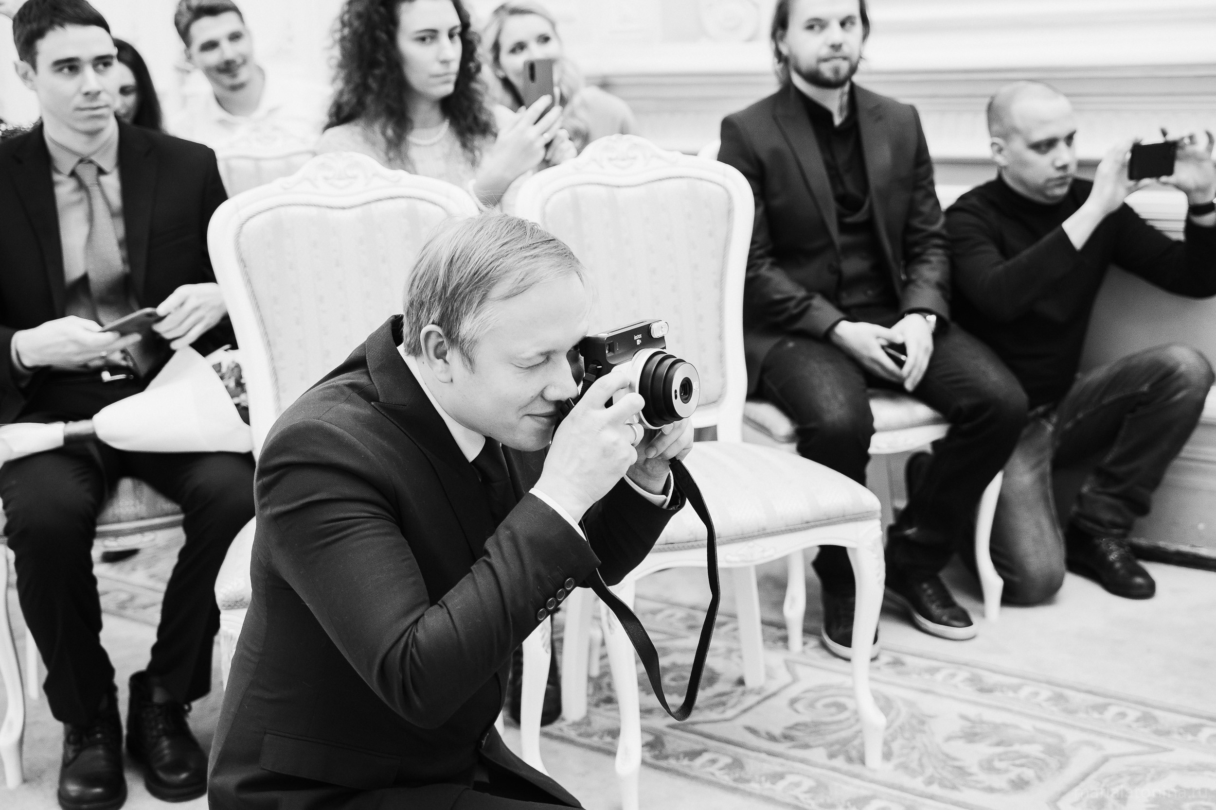 Свадьба зимой в Петербурге