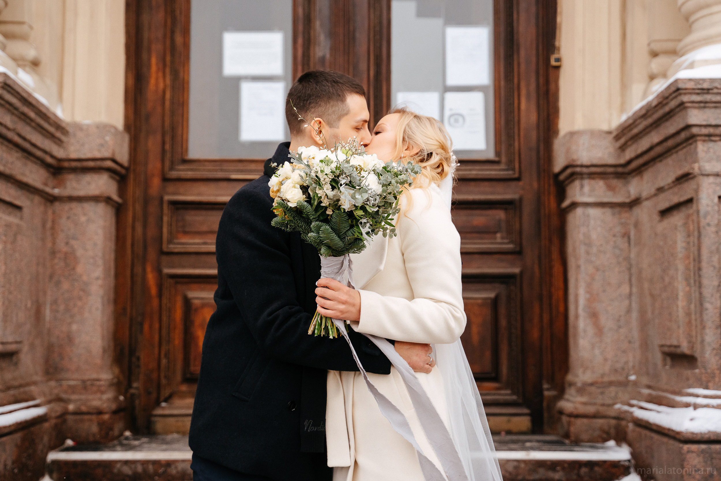 Свадьба зимой в Петербурге