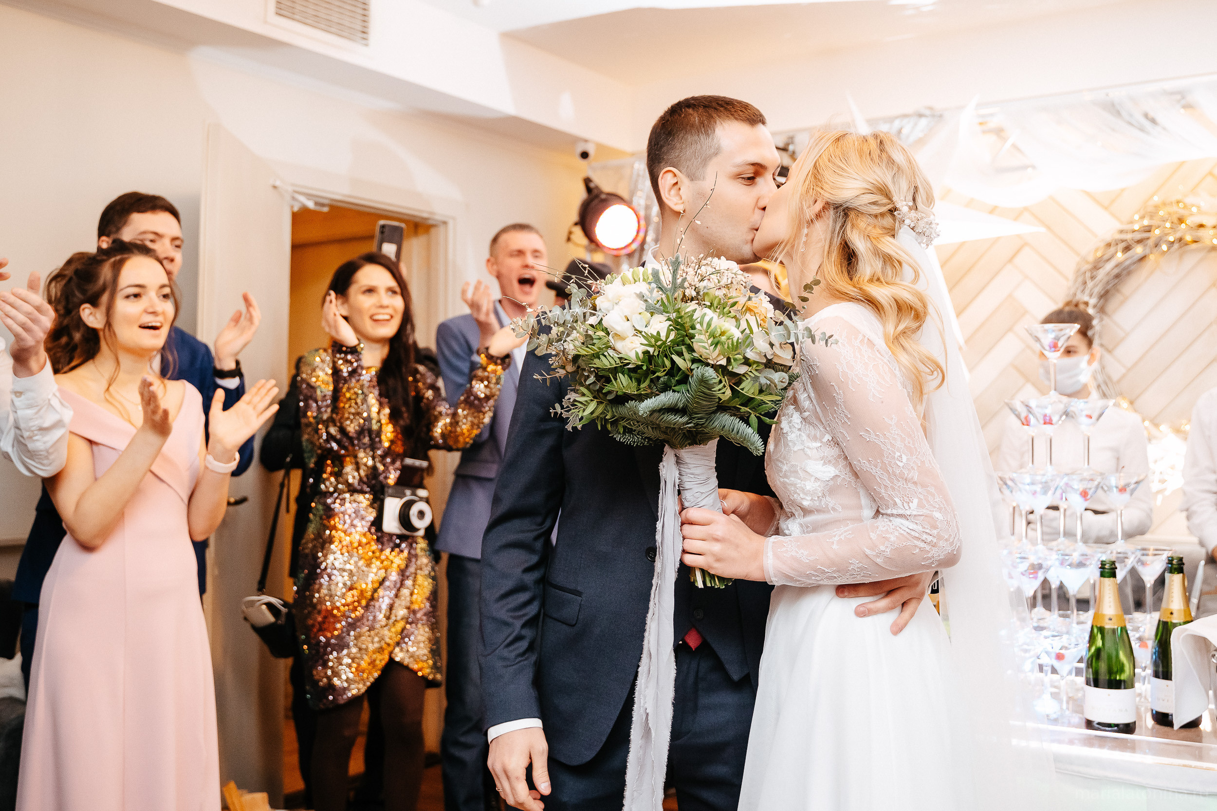 Свадьба зимой в Петербурге