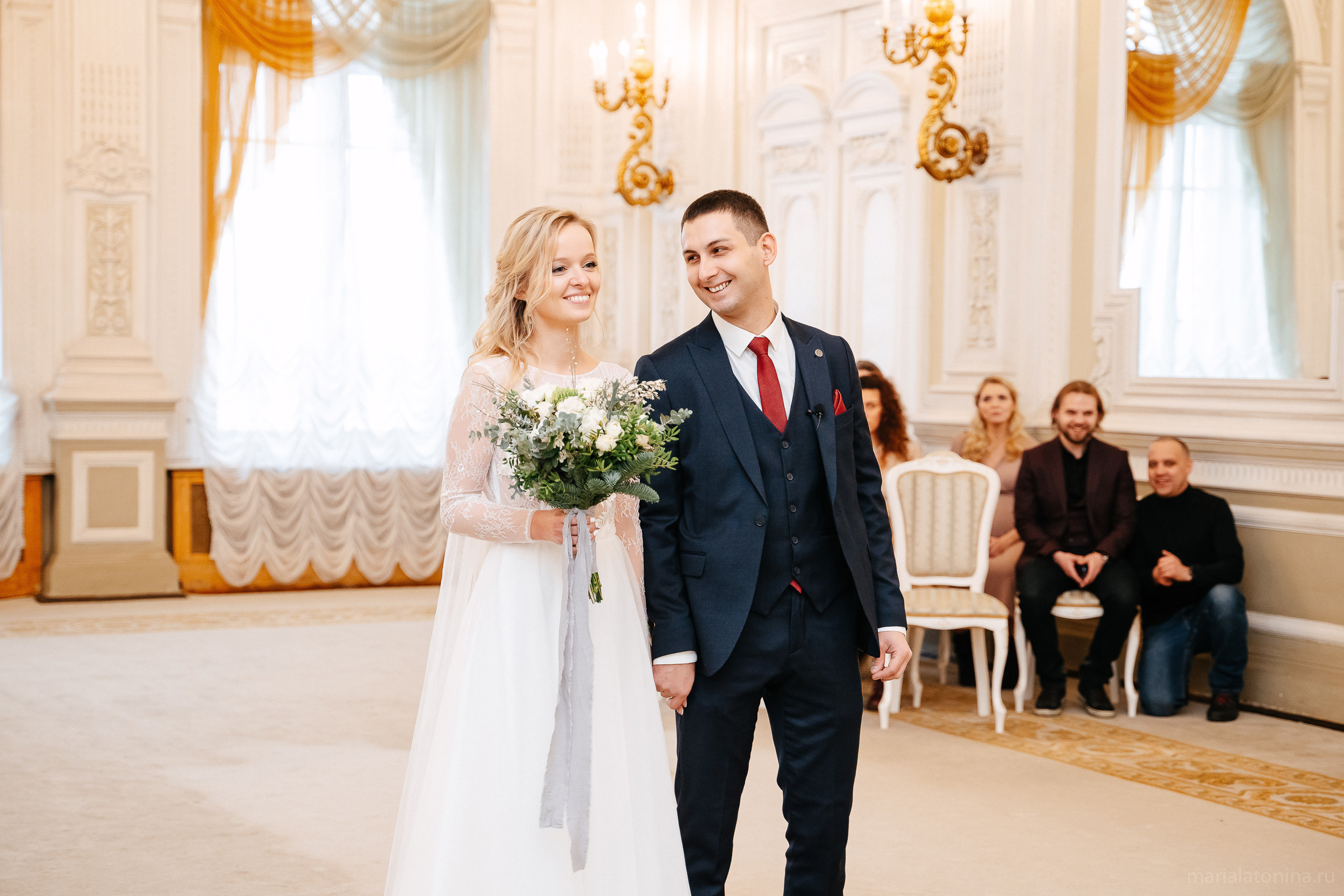 Свадьба зимой в Петербурге