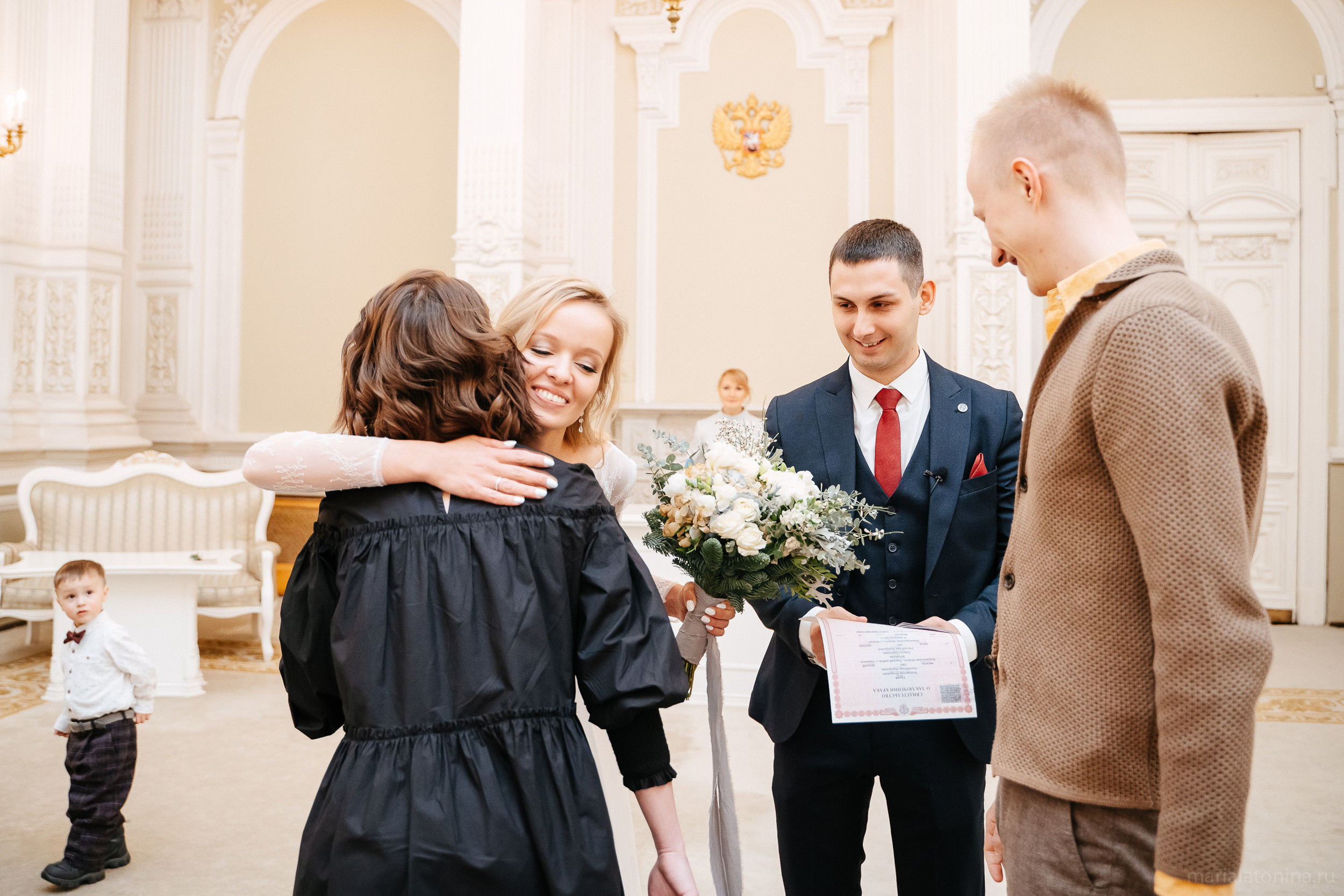 Свадьба зимой в Петербурге