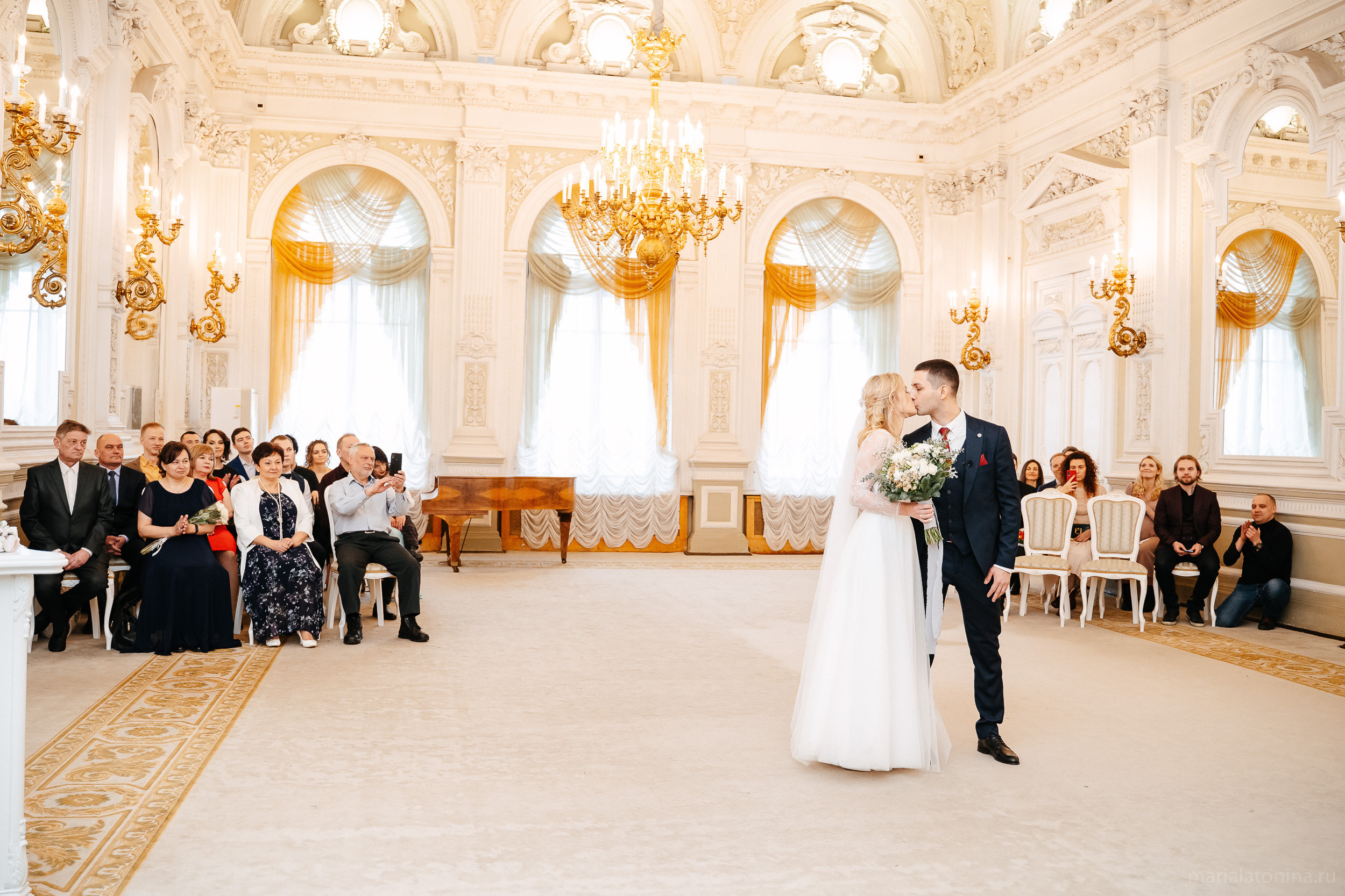 Свадьба зимой в Петербурге