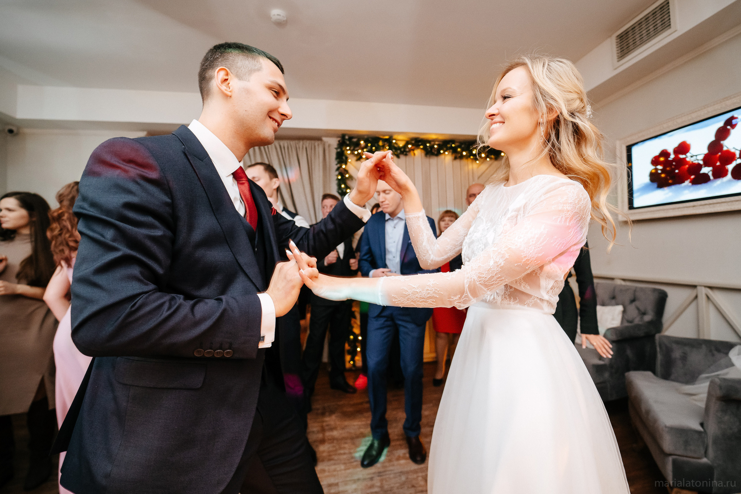 Свадьба зимой в Петербурге