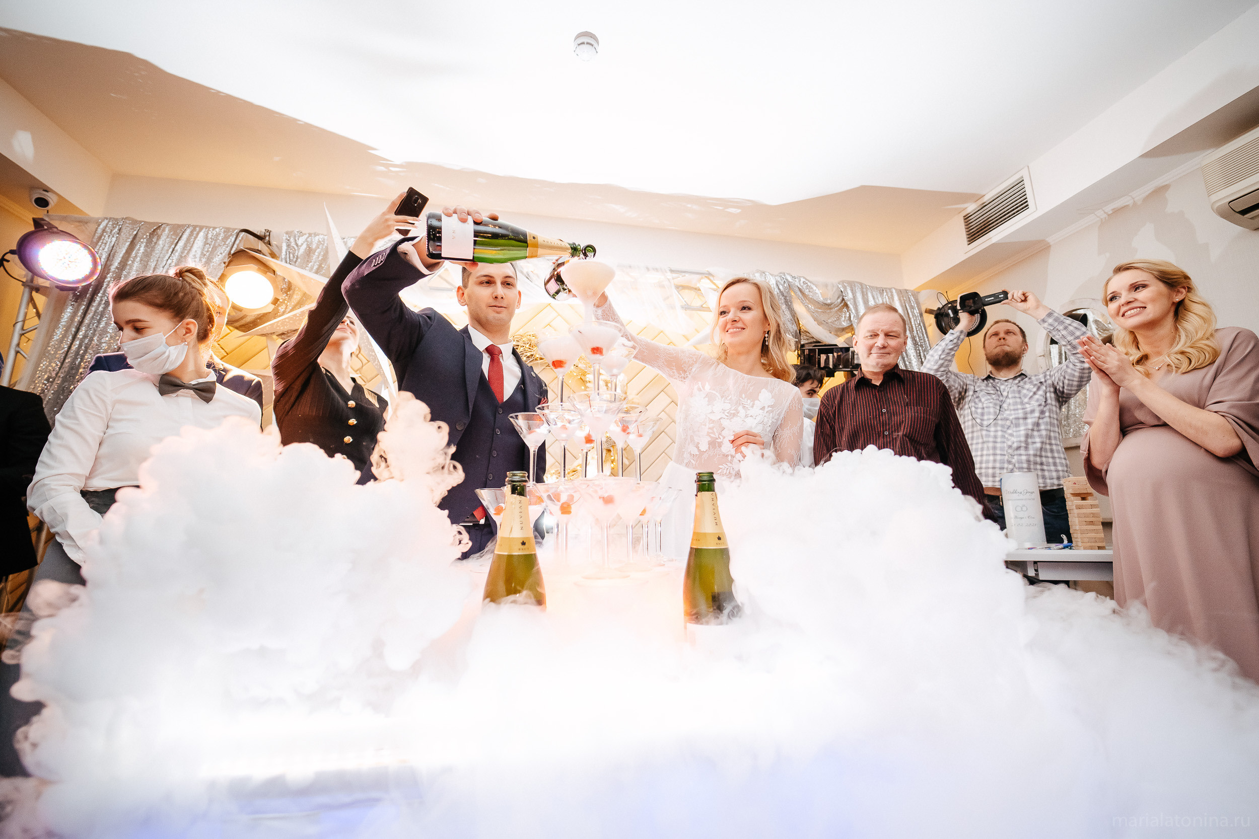 Свадьба зимой в Петербурге