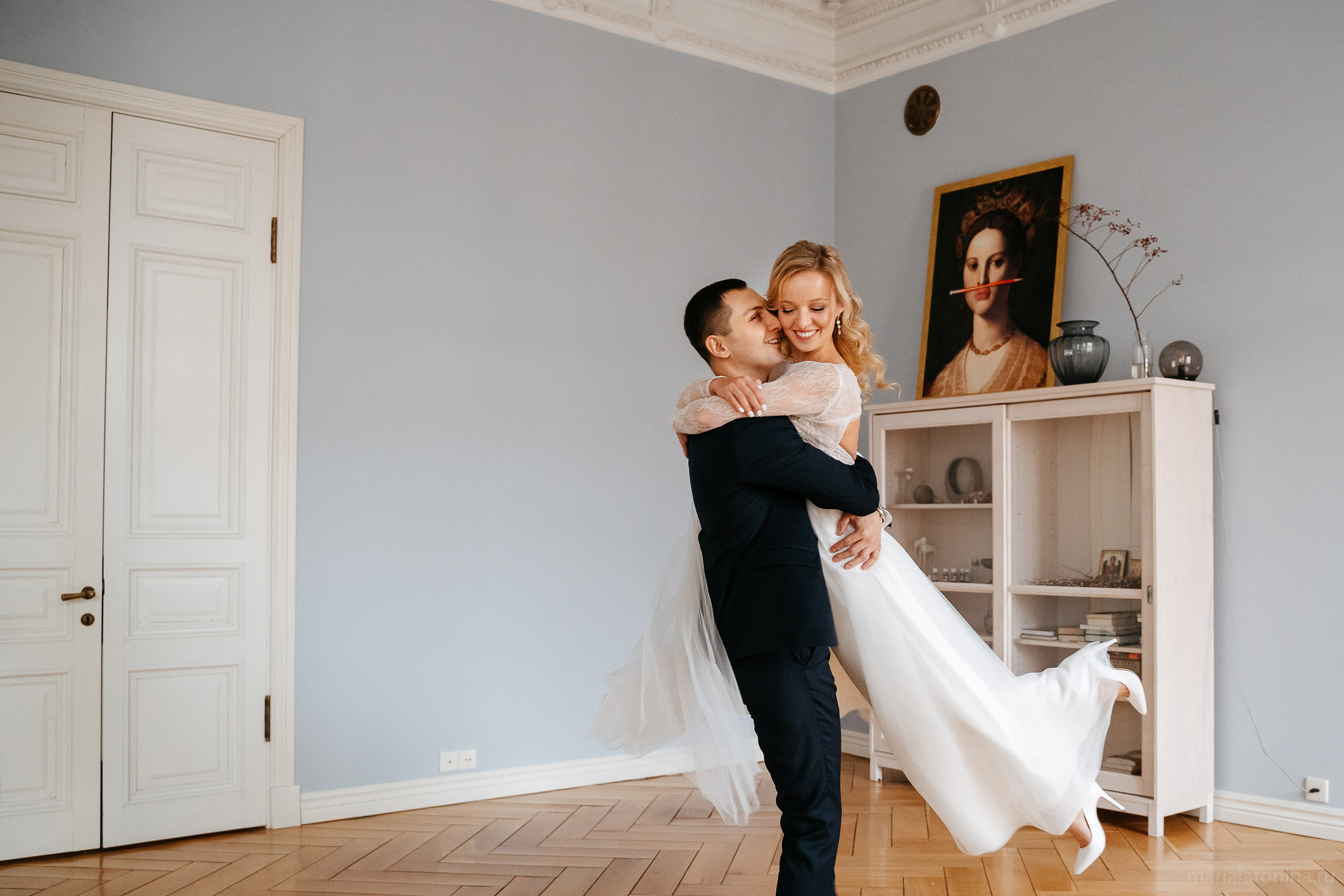 Свадьба зимой в Петербурге