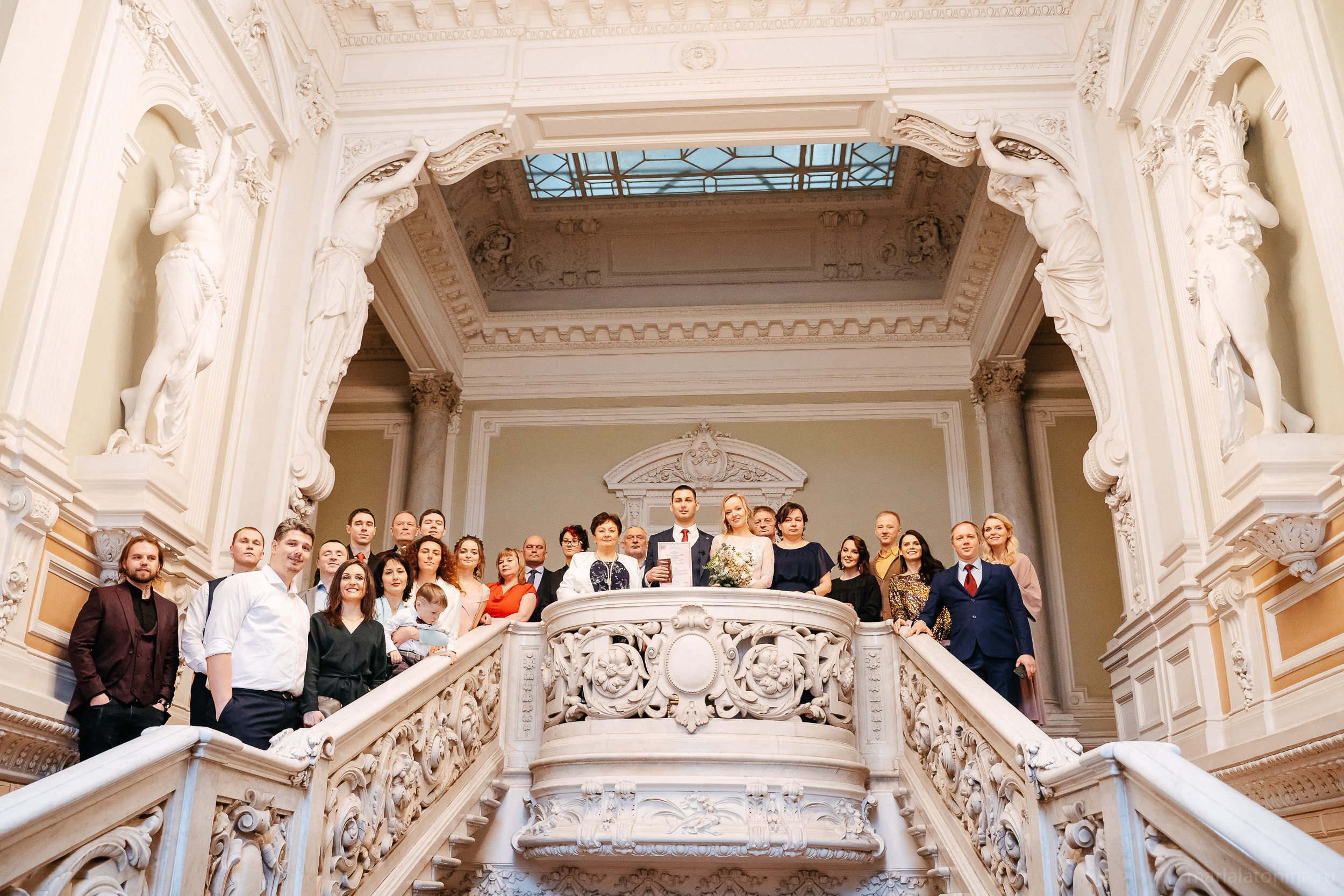 Свадьба зимой в Петербурге