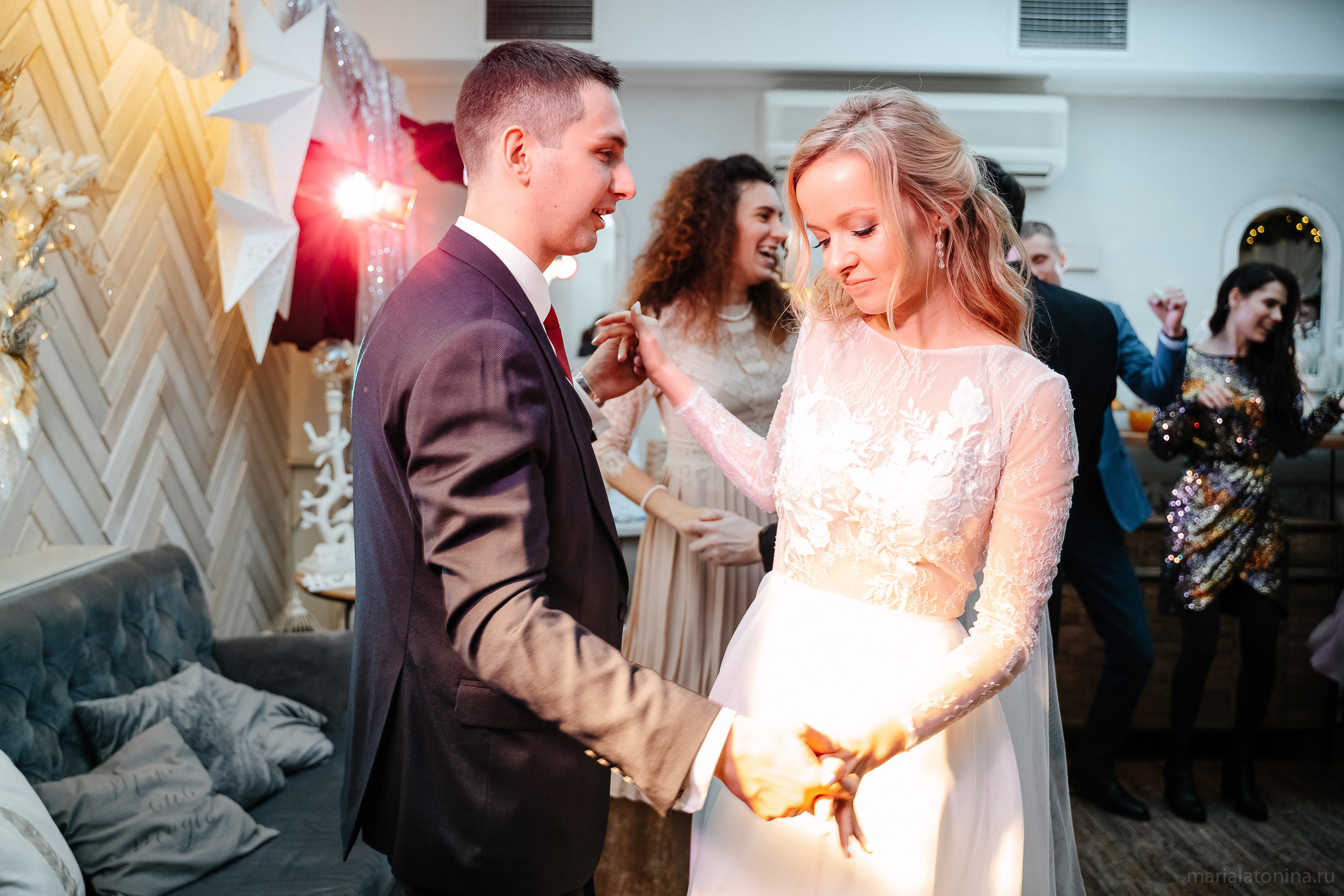 Свадьба зимой в Петербурге