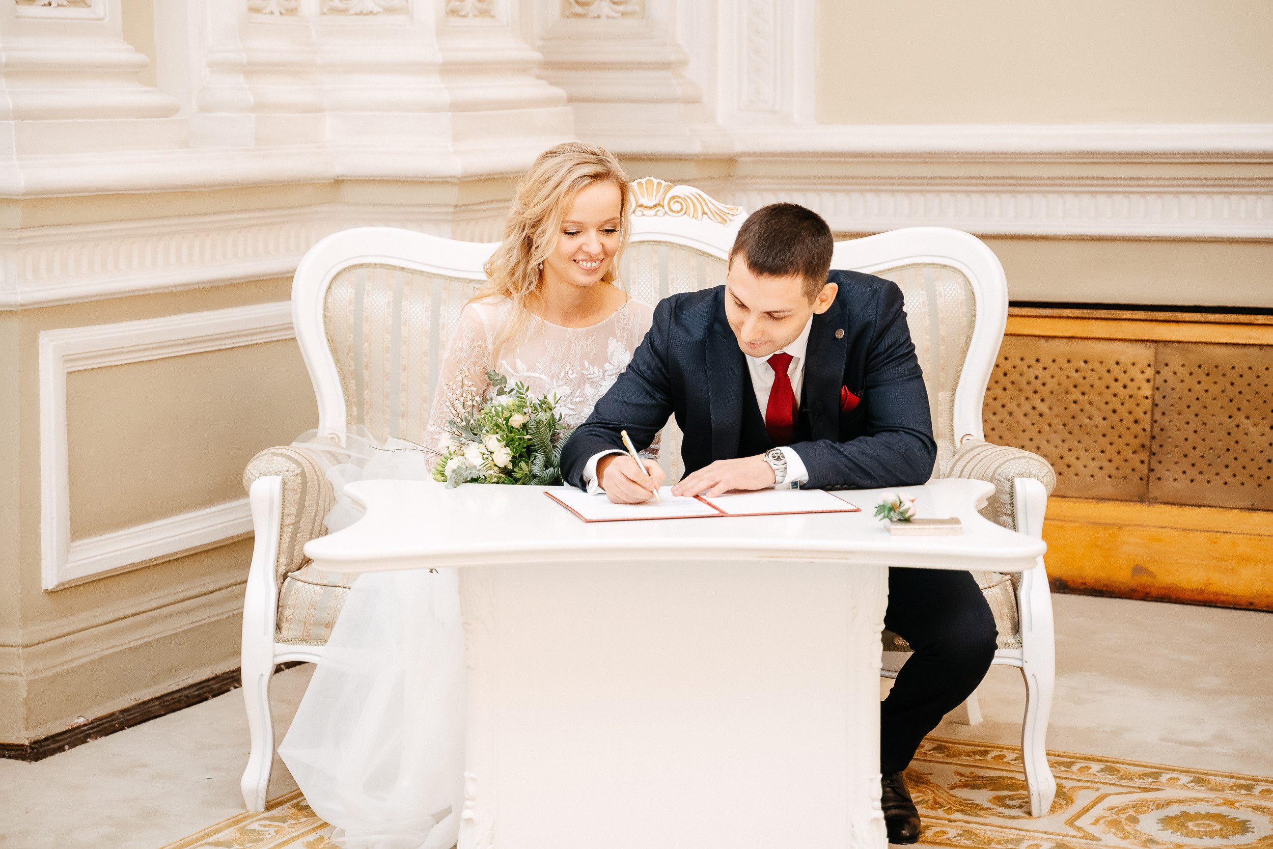 Свадьба зимой в Петербурге