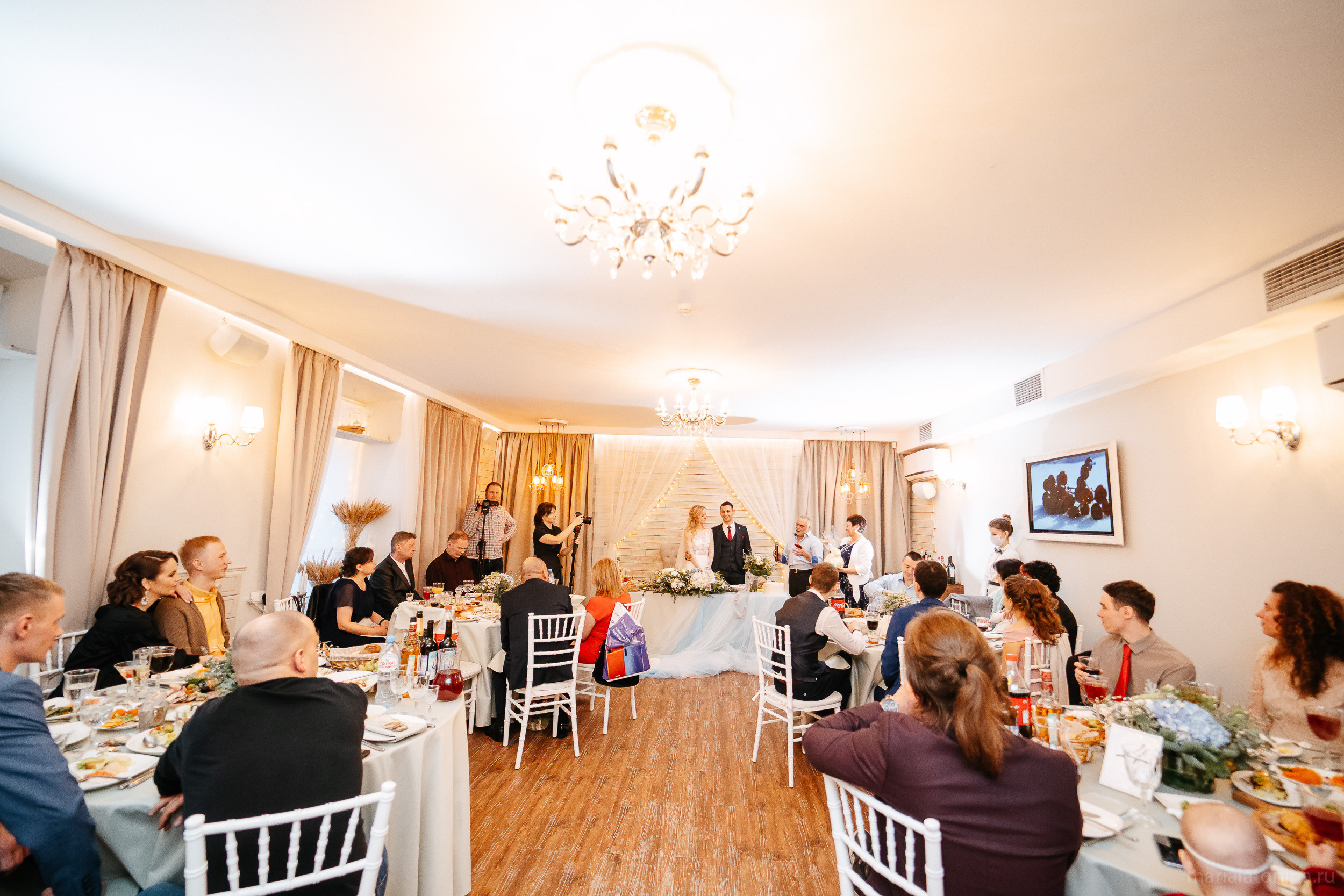 Свадьба зимой в Петербурге