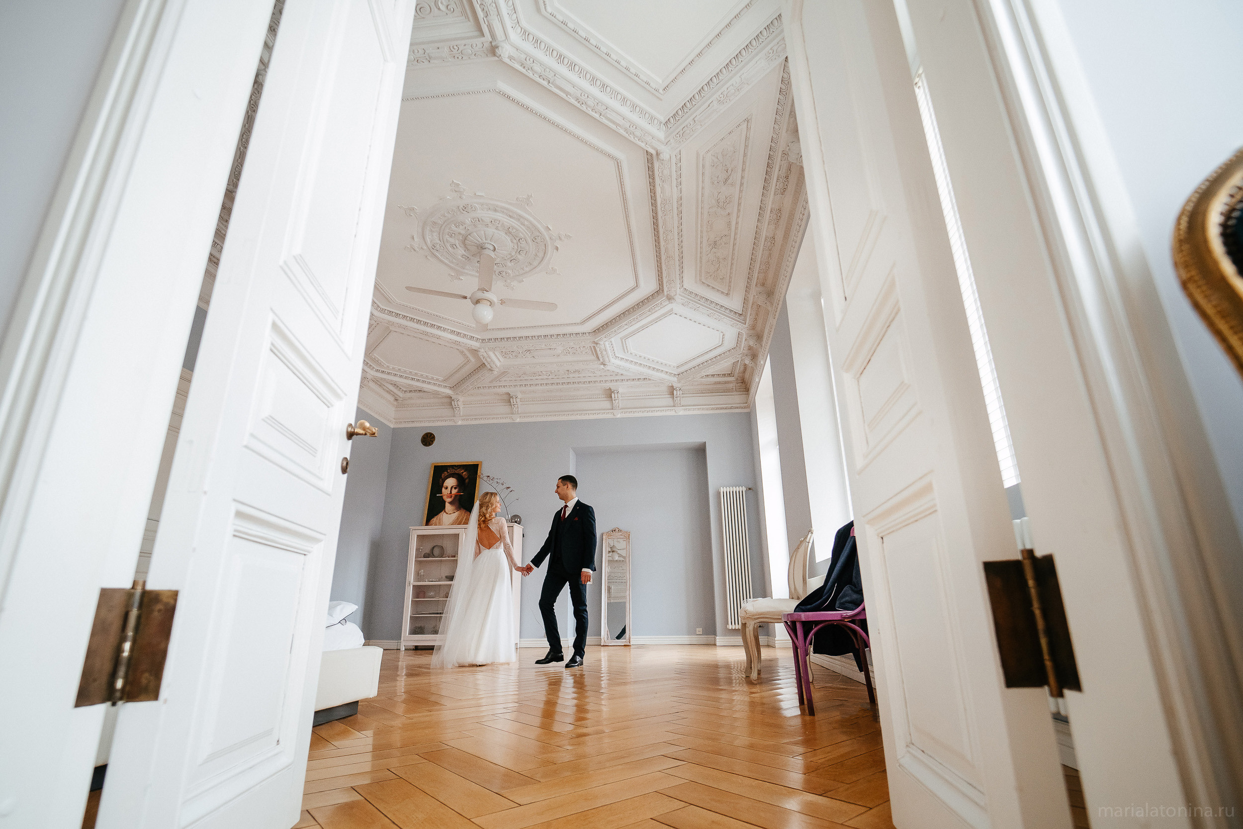 Свадьба зимой в Петербурге