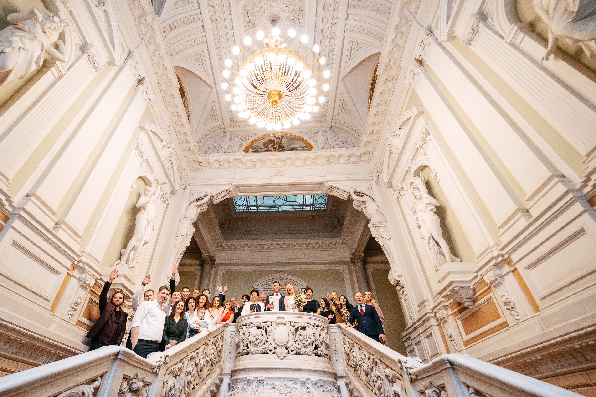 Свадьба зимой в Петербурге