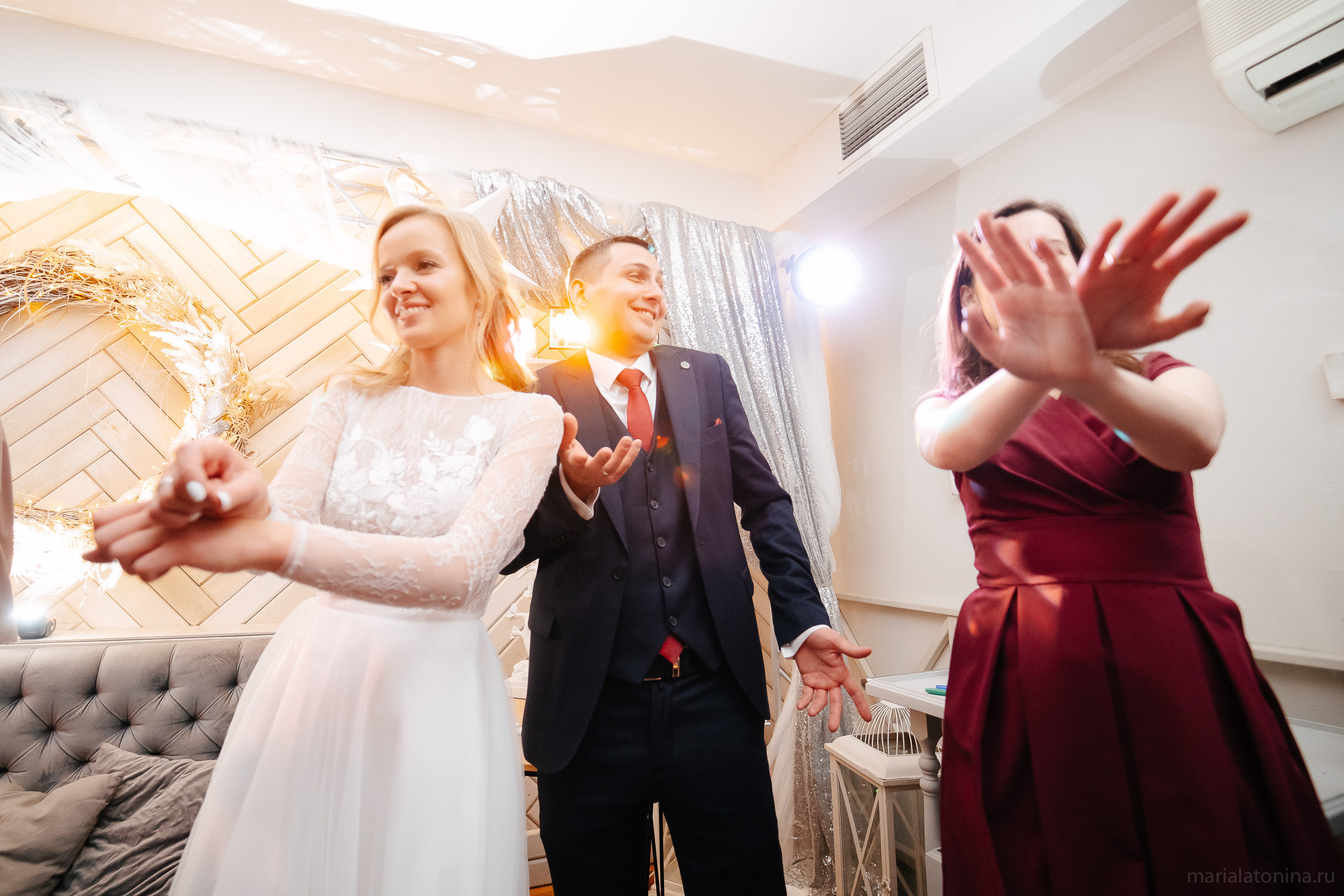 Свадьба зимой в Петербурге