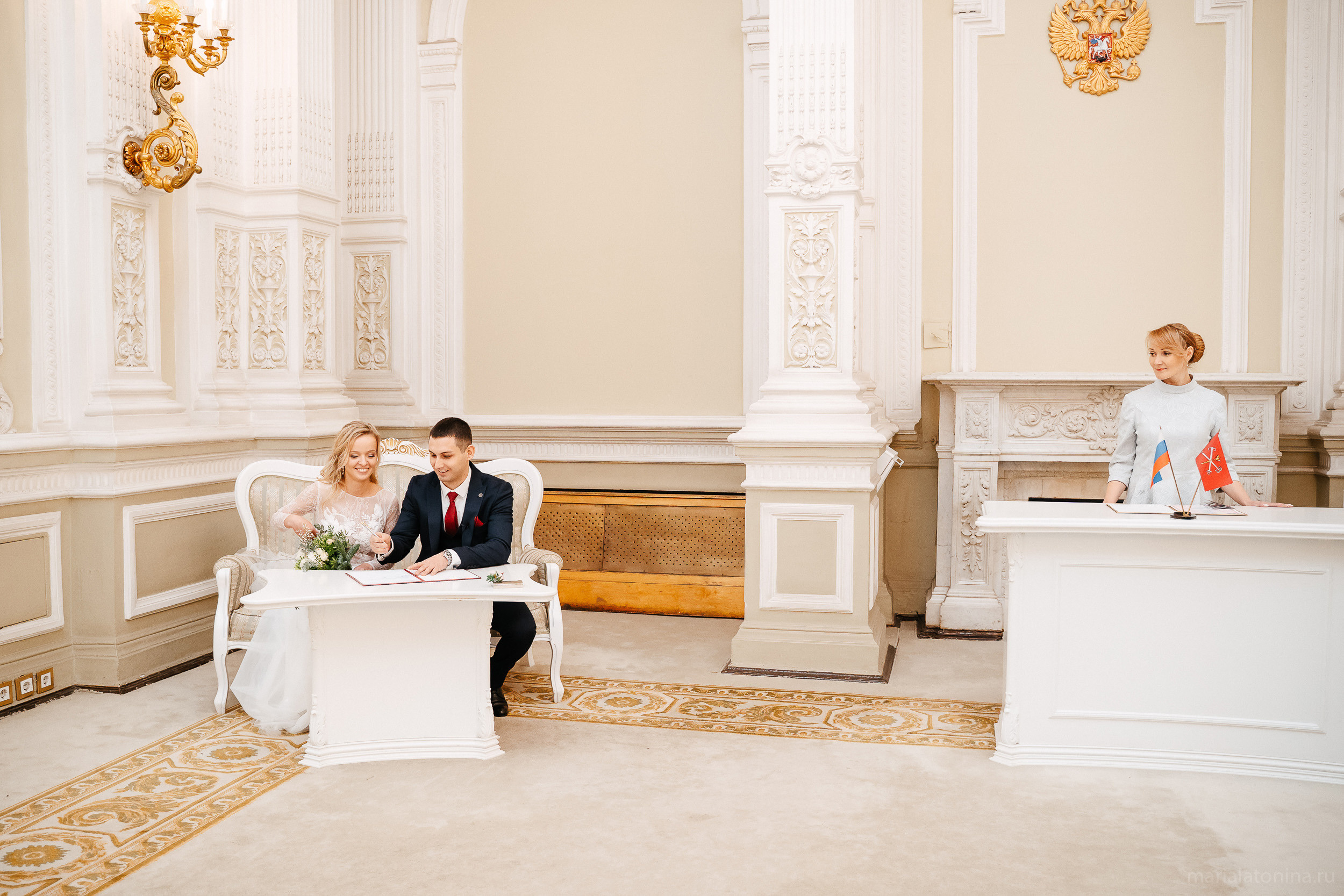 Свадьба зимой в Петербурге