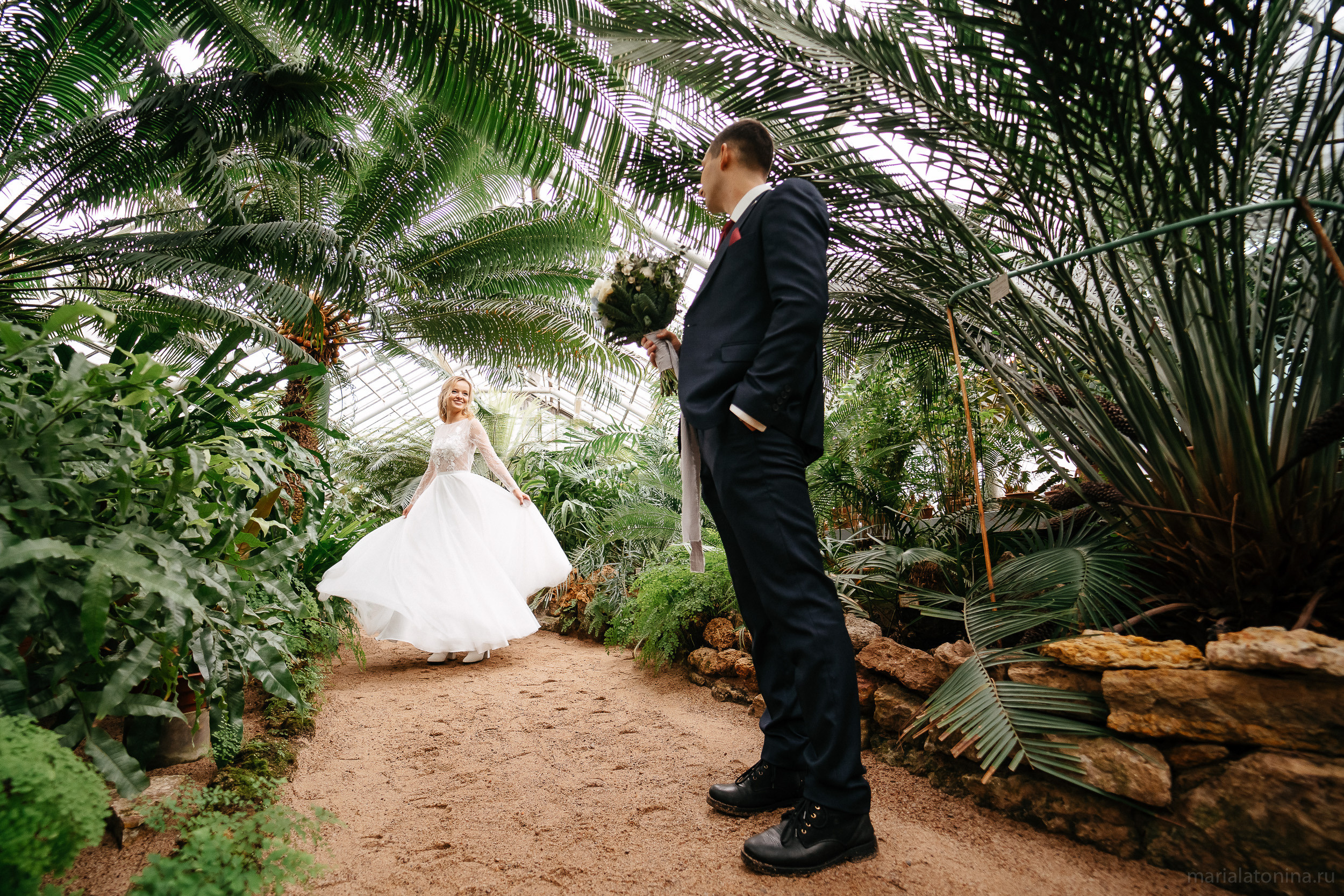 Свадьба зимой в Петербурге