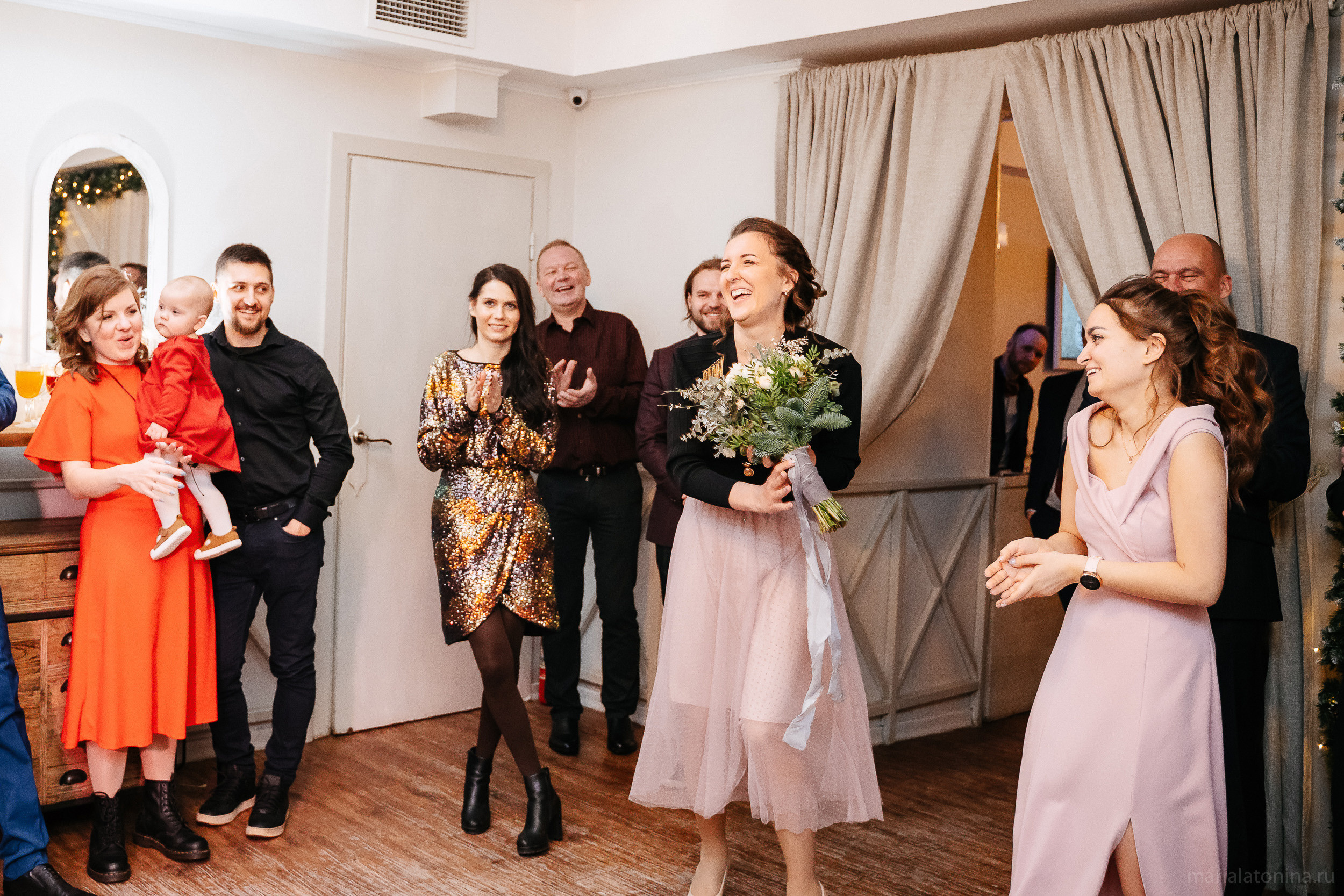 Свадьба зимой в Петербурге