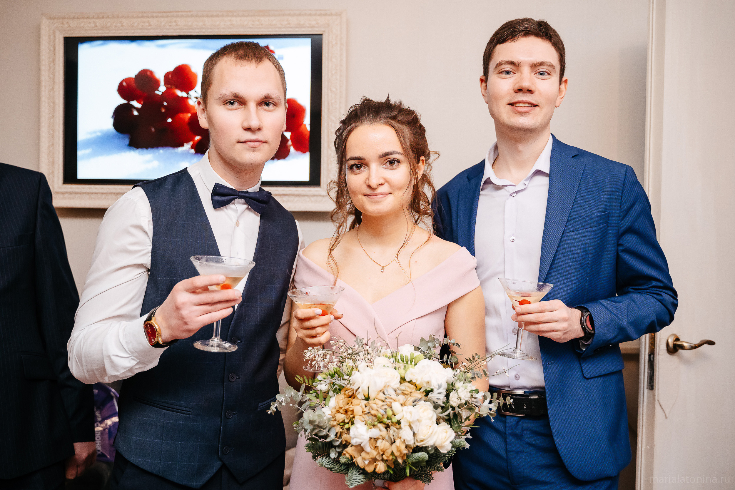 Свадьба зимой в Петербурге