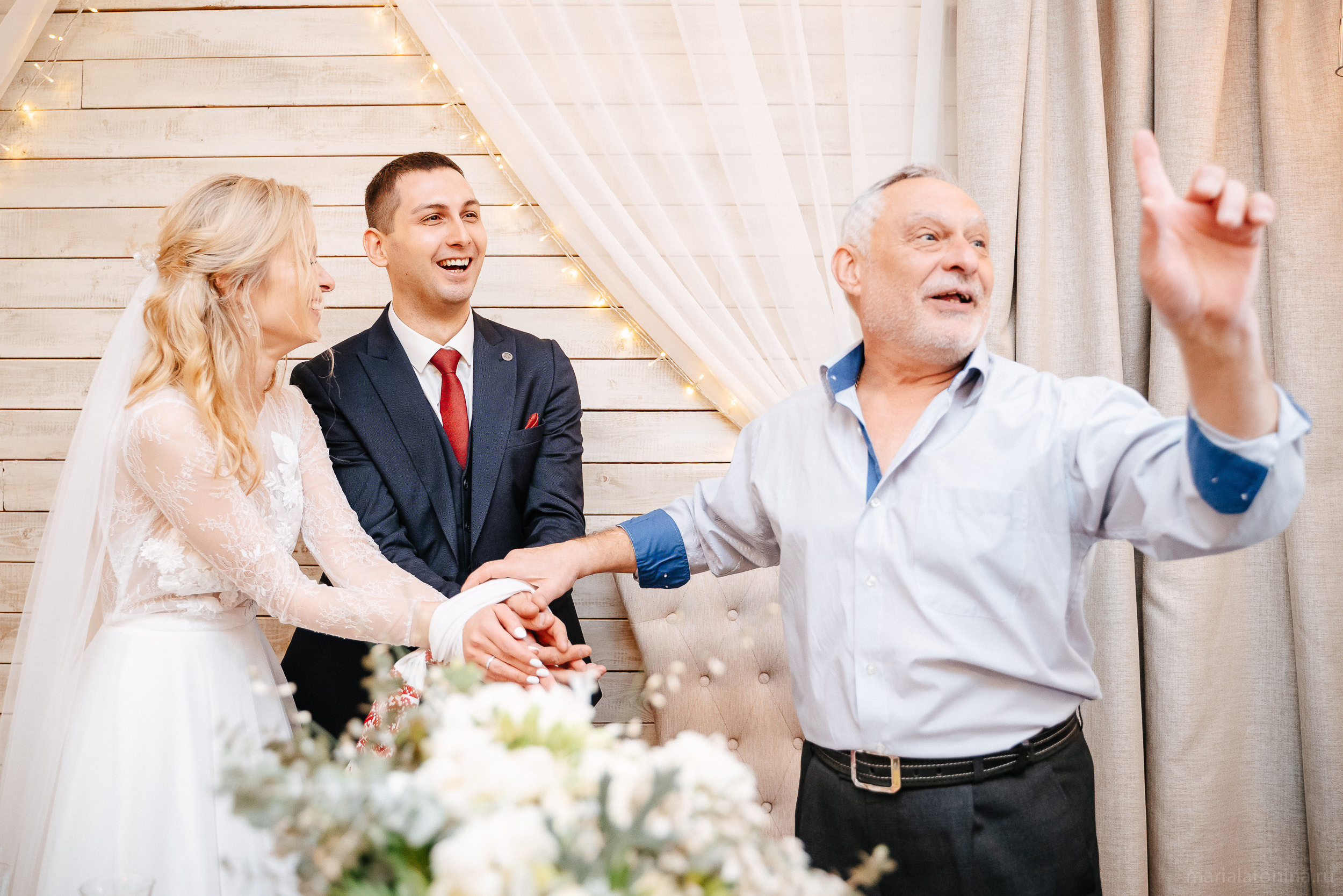 Свадьба зимой в Петербурге