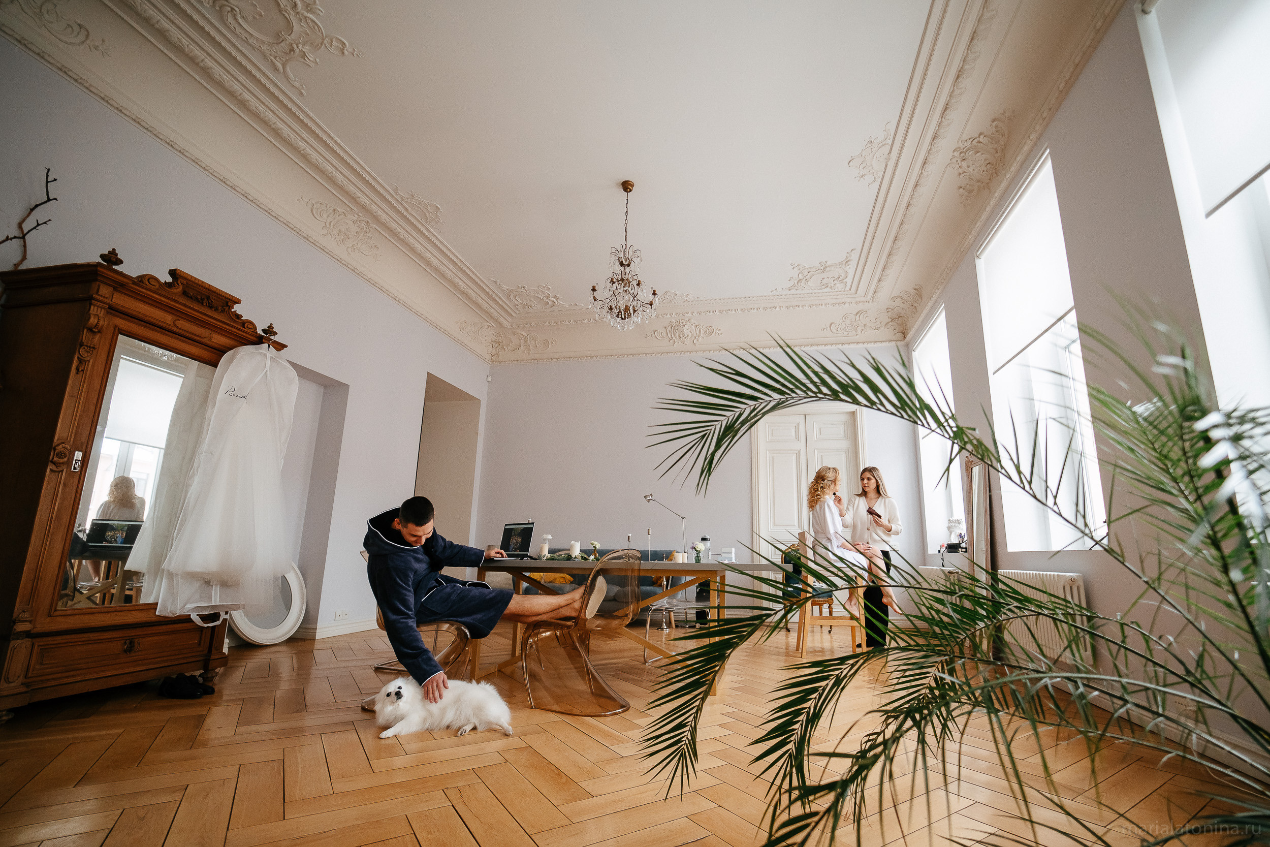 Свадьба зимой в Петербурге