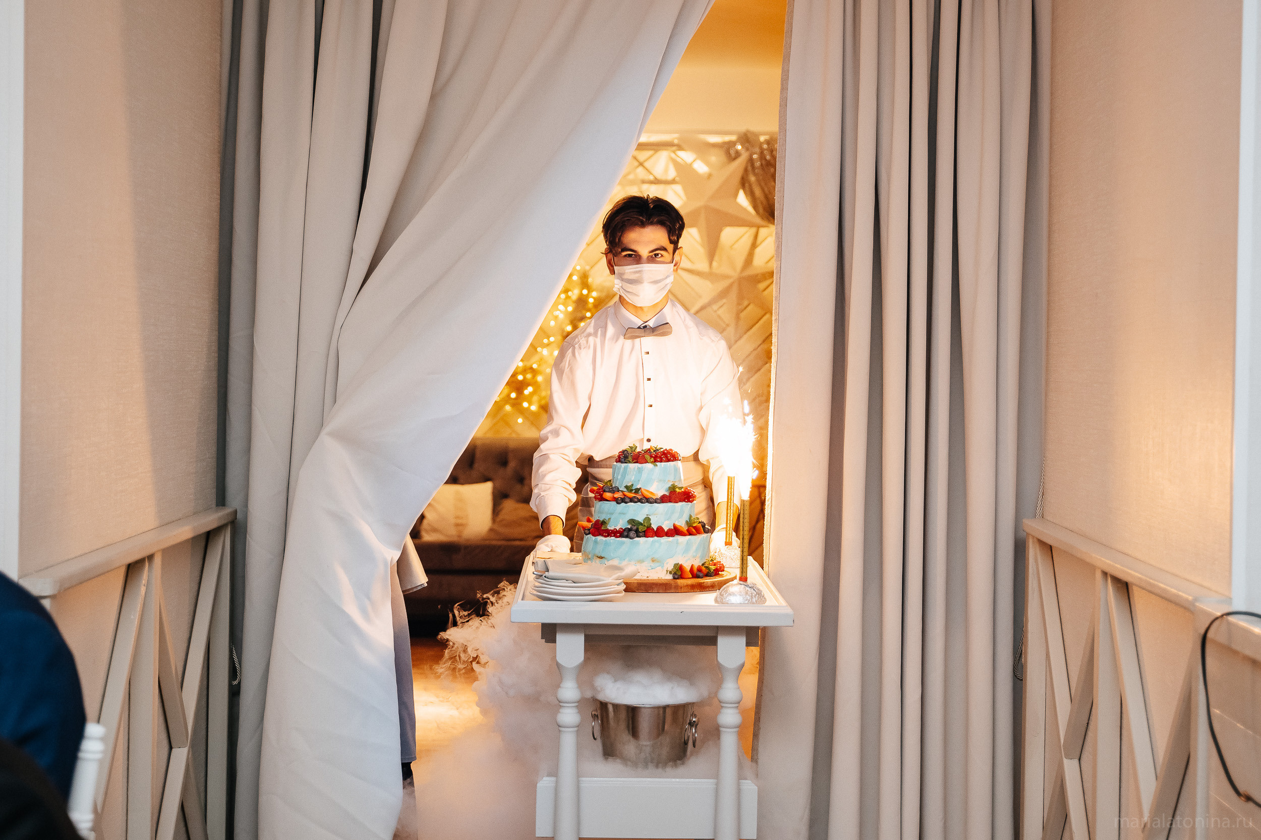 Свадьба зимой в Петербурге