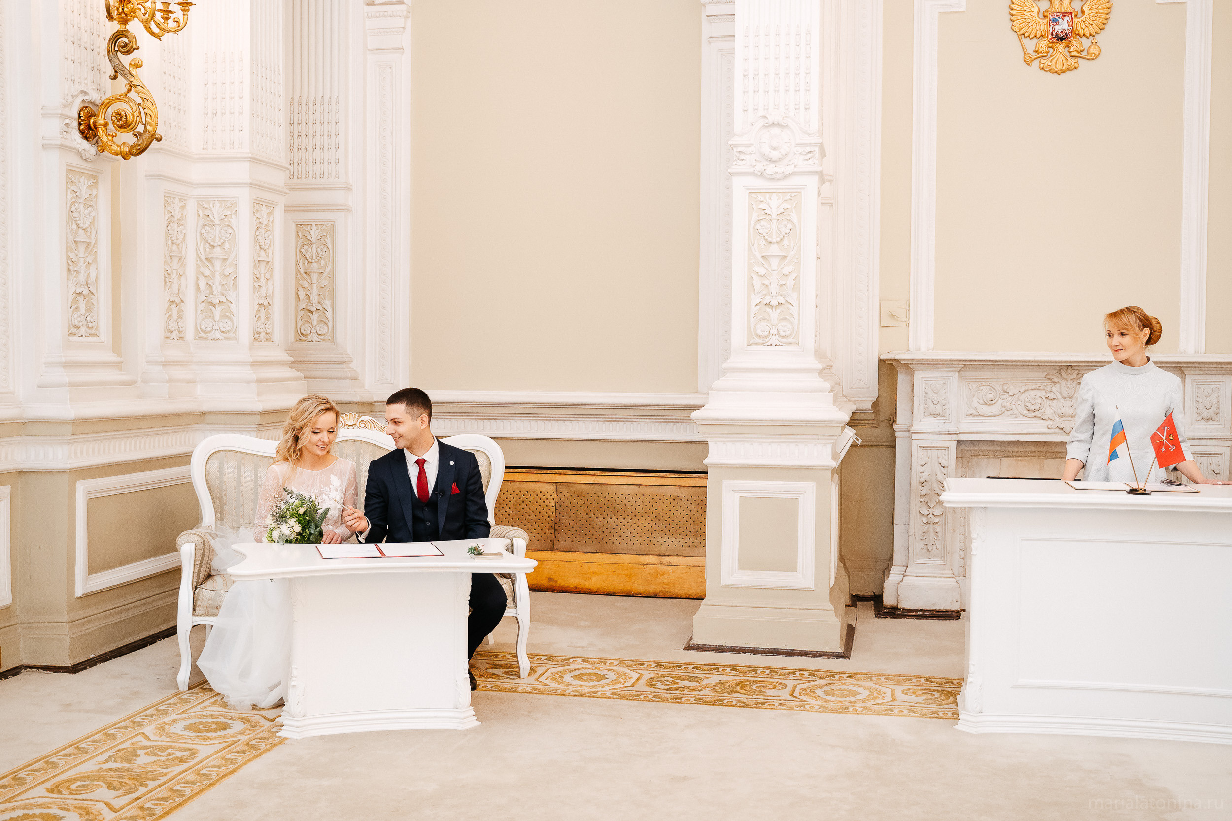 Свадьба зимой в Петербурге