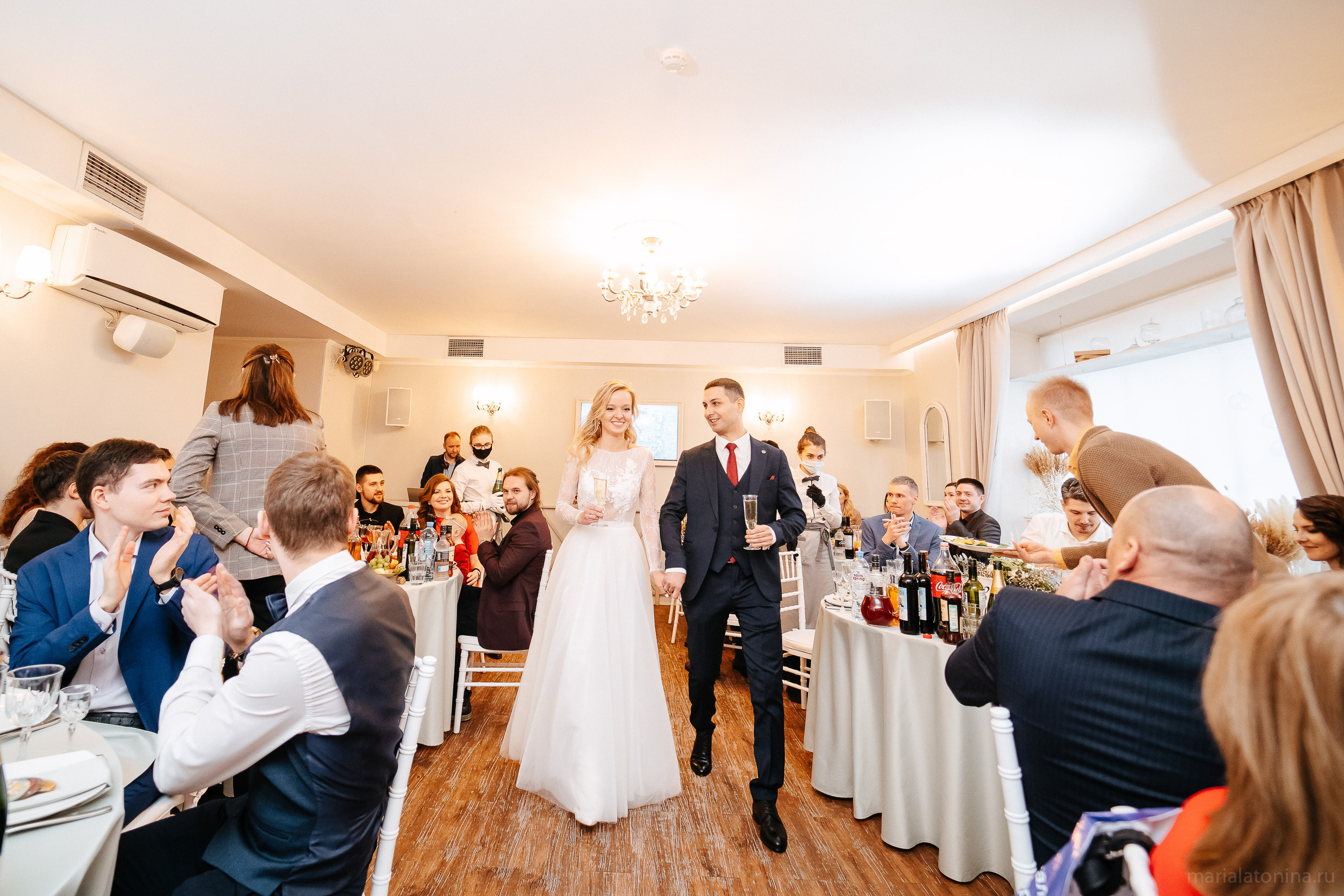 Свадьба зимой в Петербурге