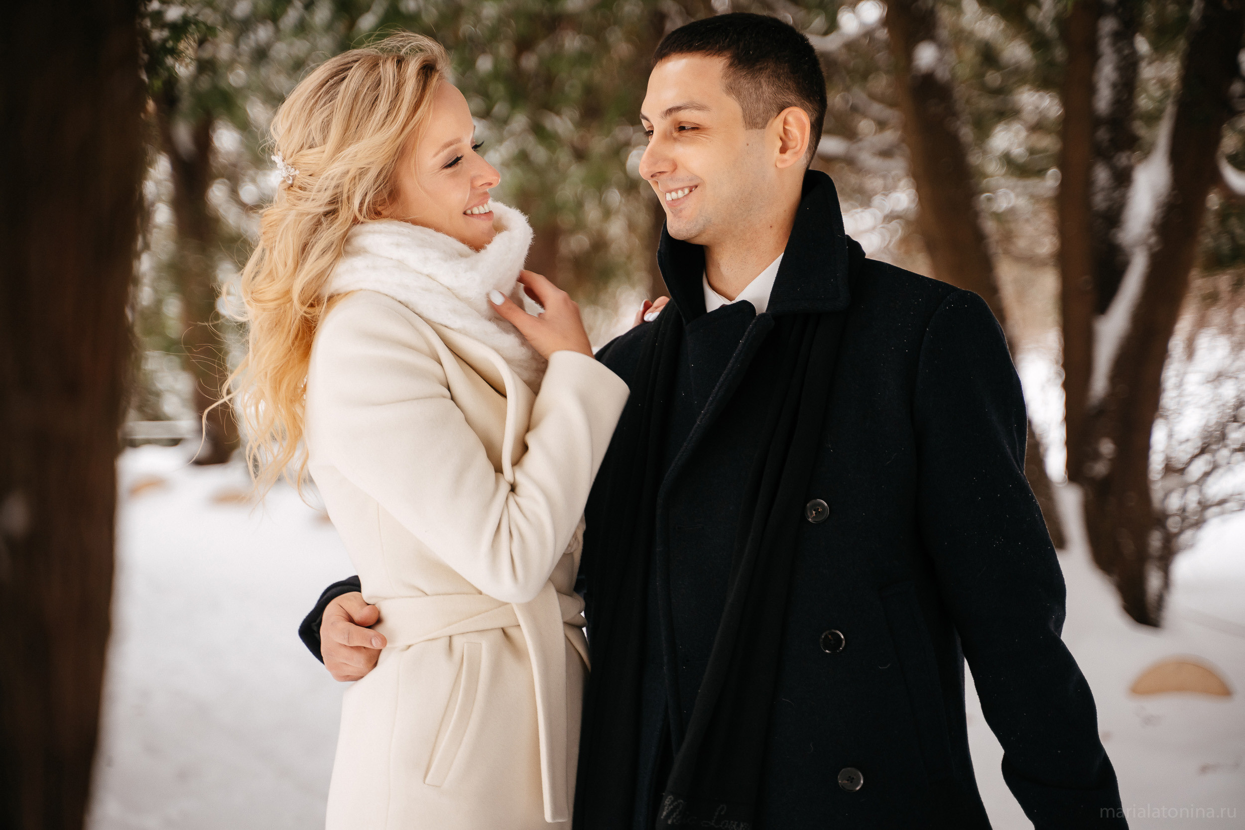 Свадьба зимой в Петербурге