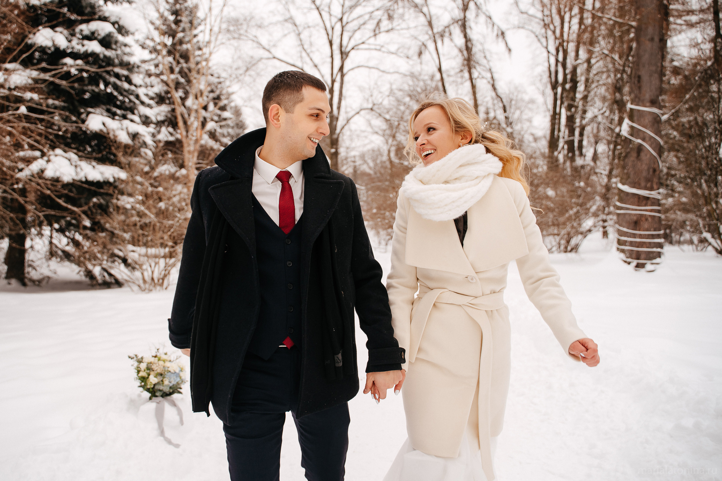 Свадьба зимой в Петербурге