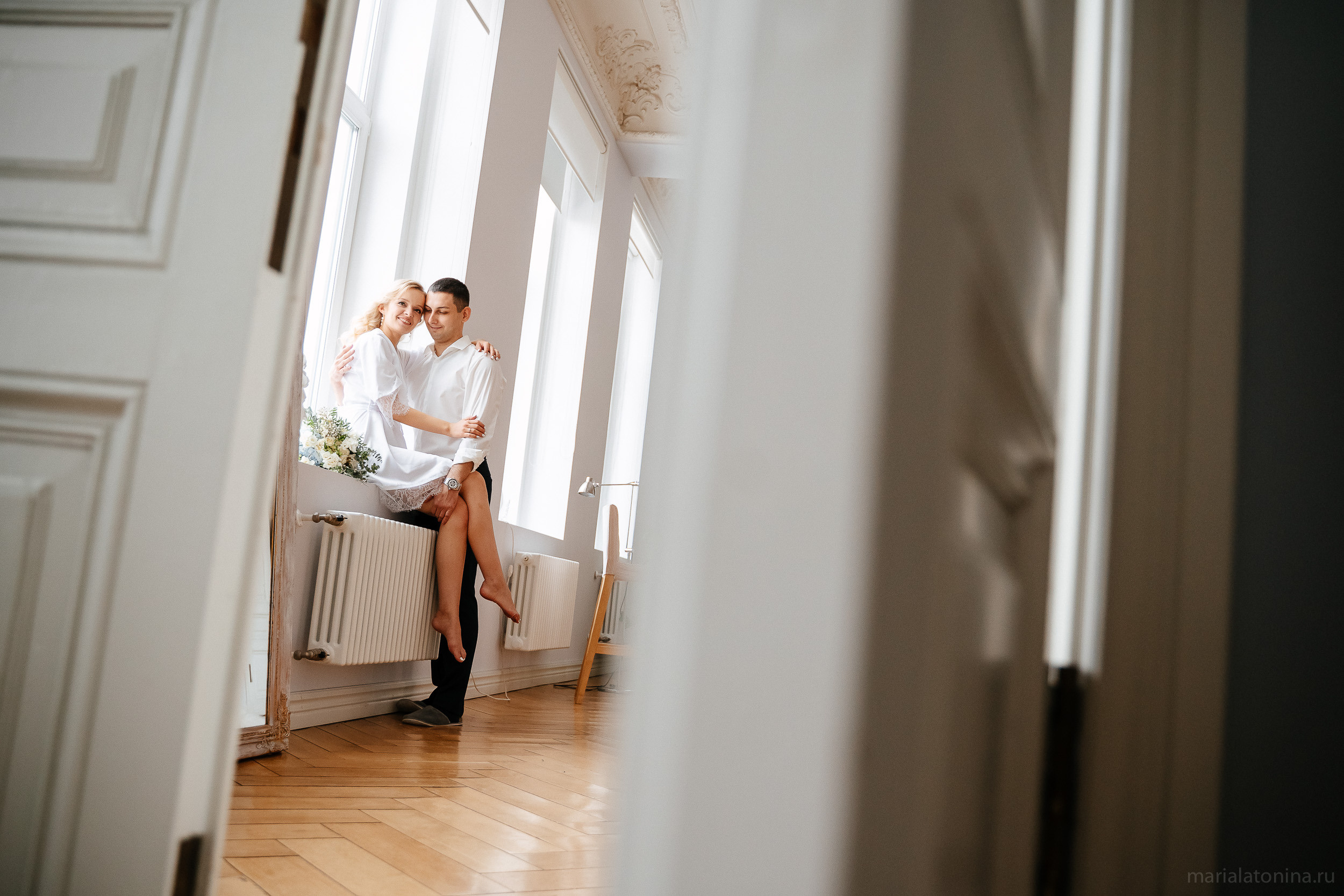 Свадьба зимой в Петербурге