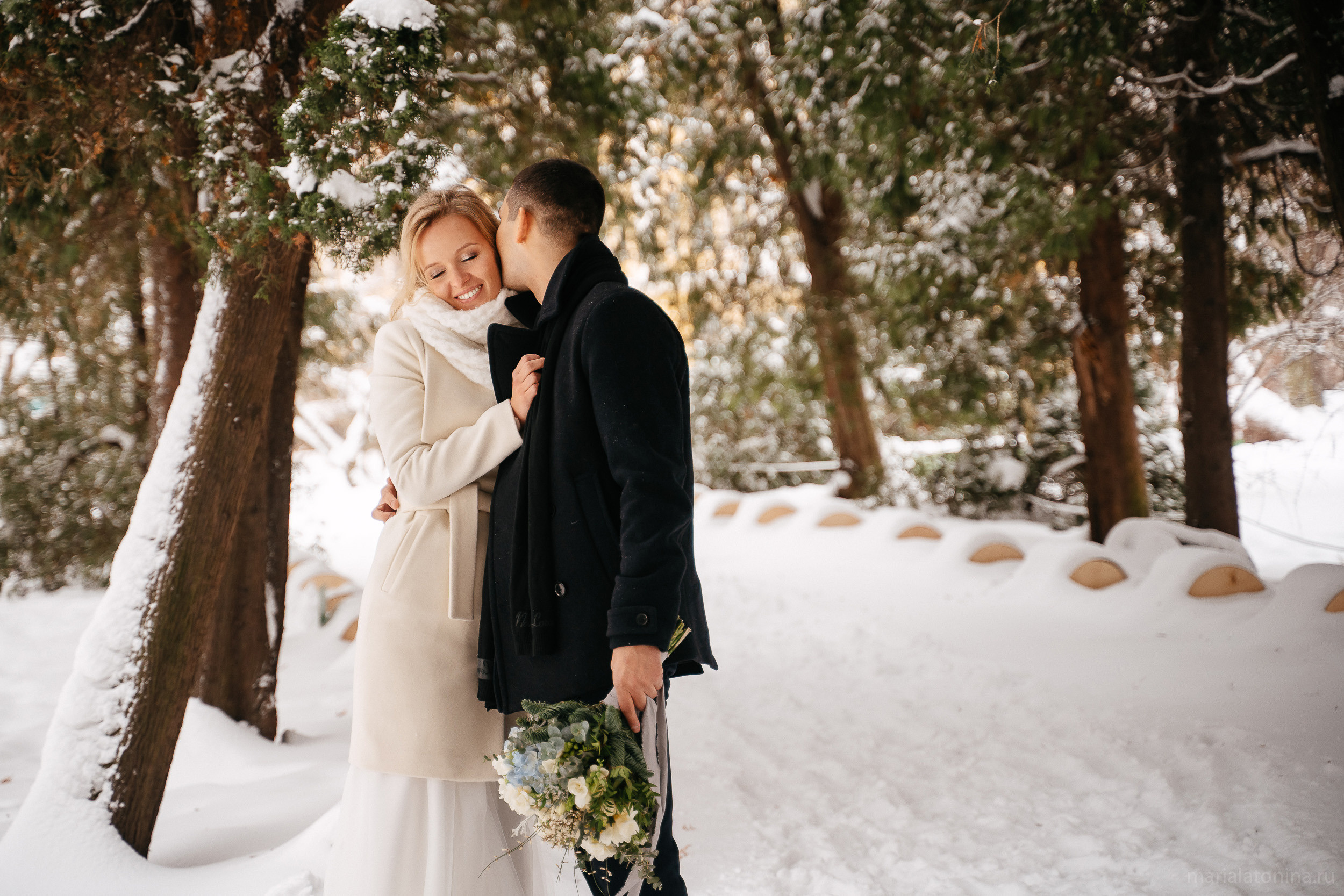 Свадьба зимой в Петербурге