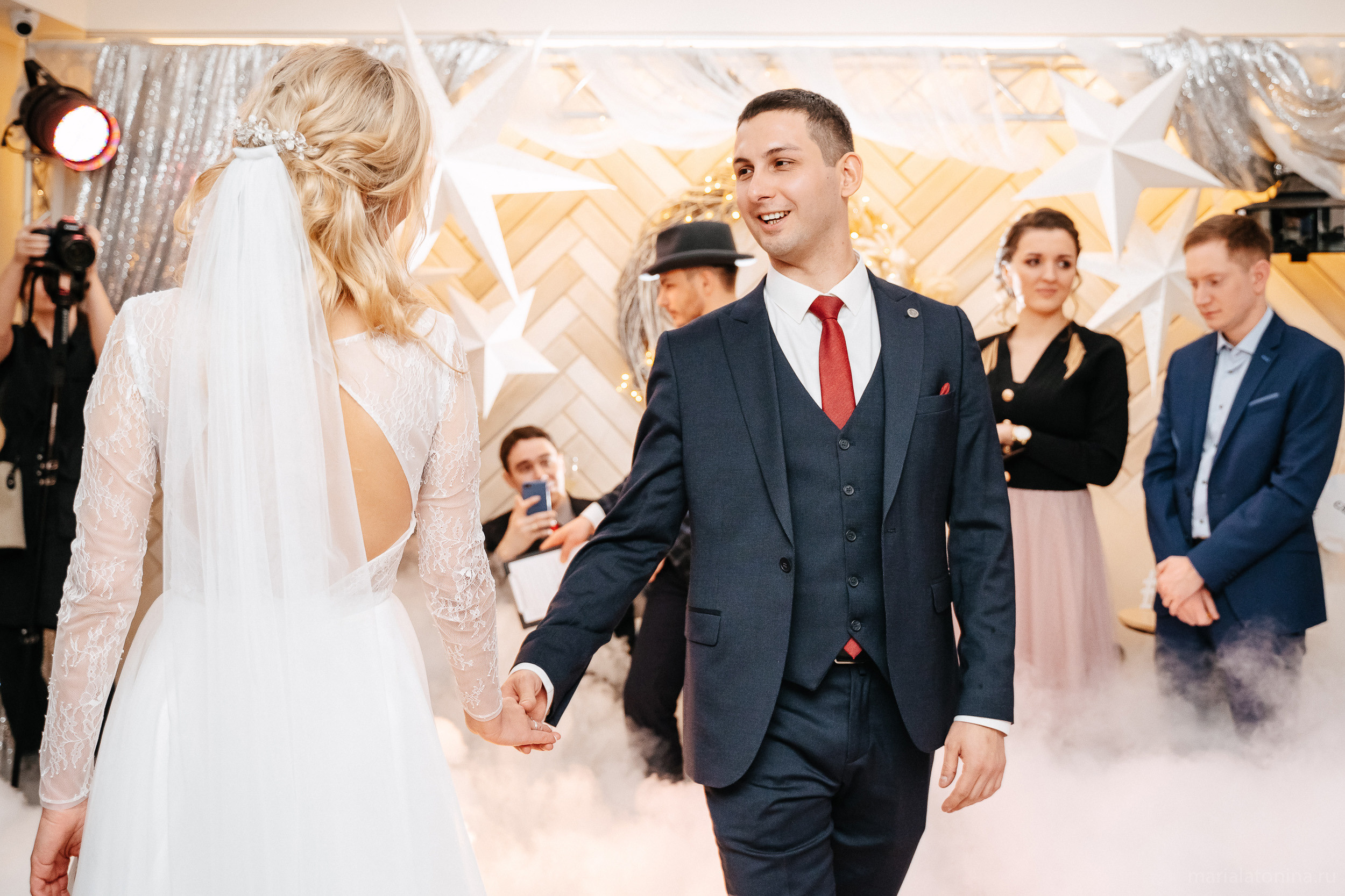 Свадьба зимой в Петербурге