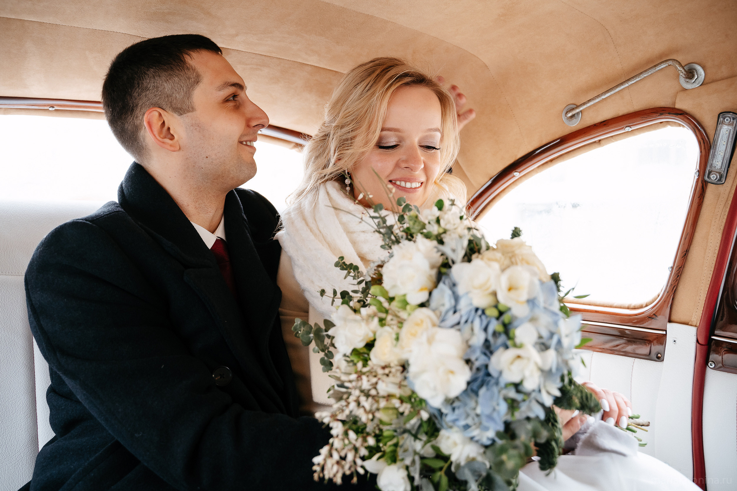 Свадьба зимой в Петербурге