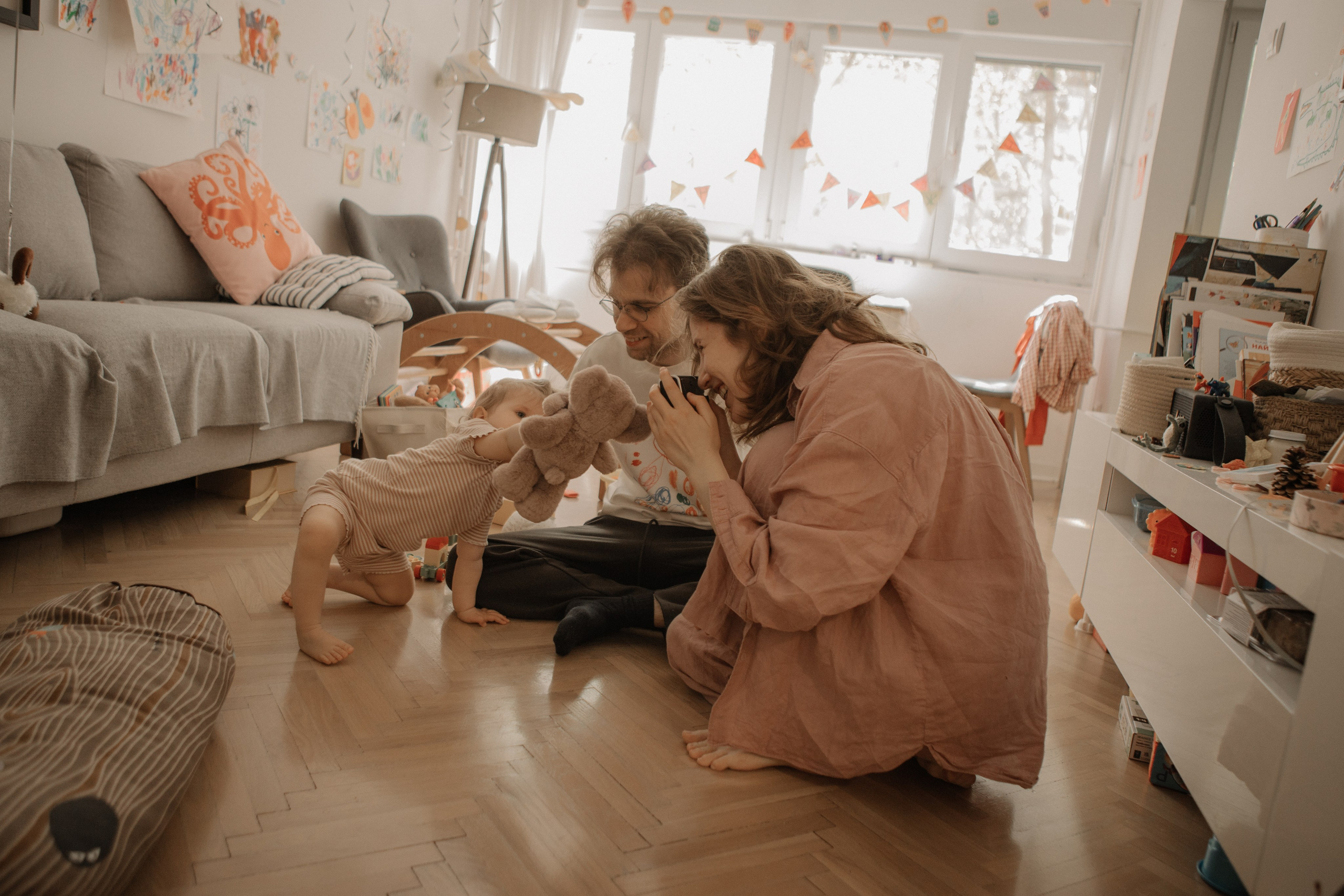 Фима + Аня & Ваня. Про вас, самых близких и хвостиков. Фотограф на Кипре, Ксения Бурдель
