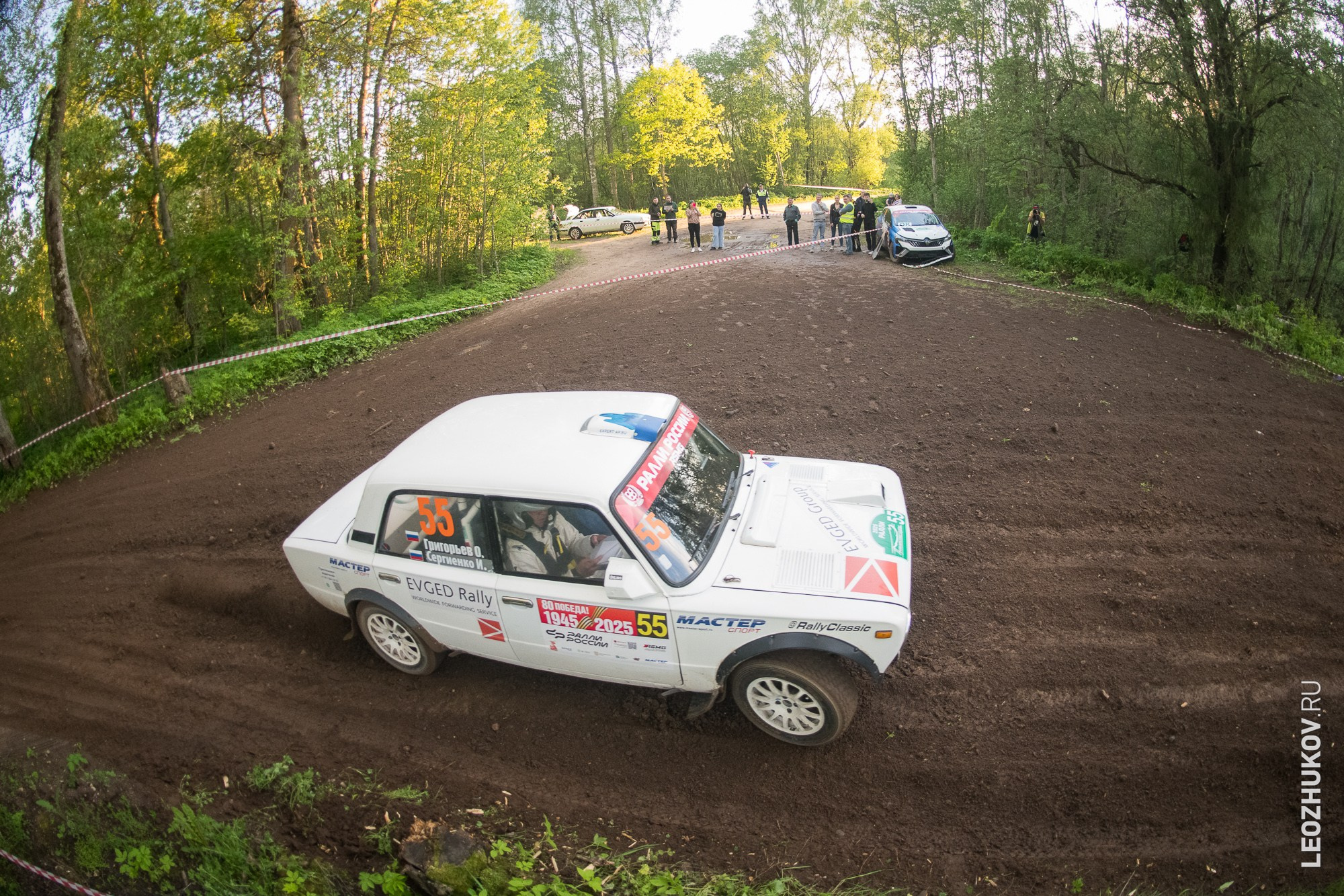 Rally Pushkinskie gory 2025. Sports photographer Leonid Zhukov