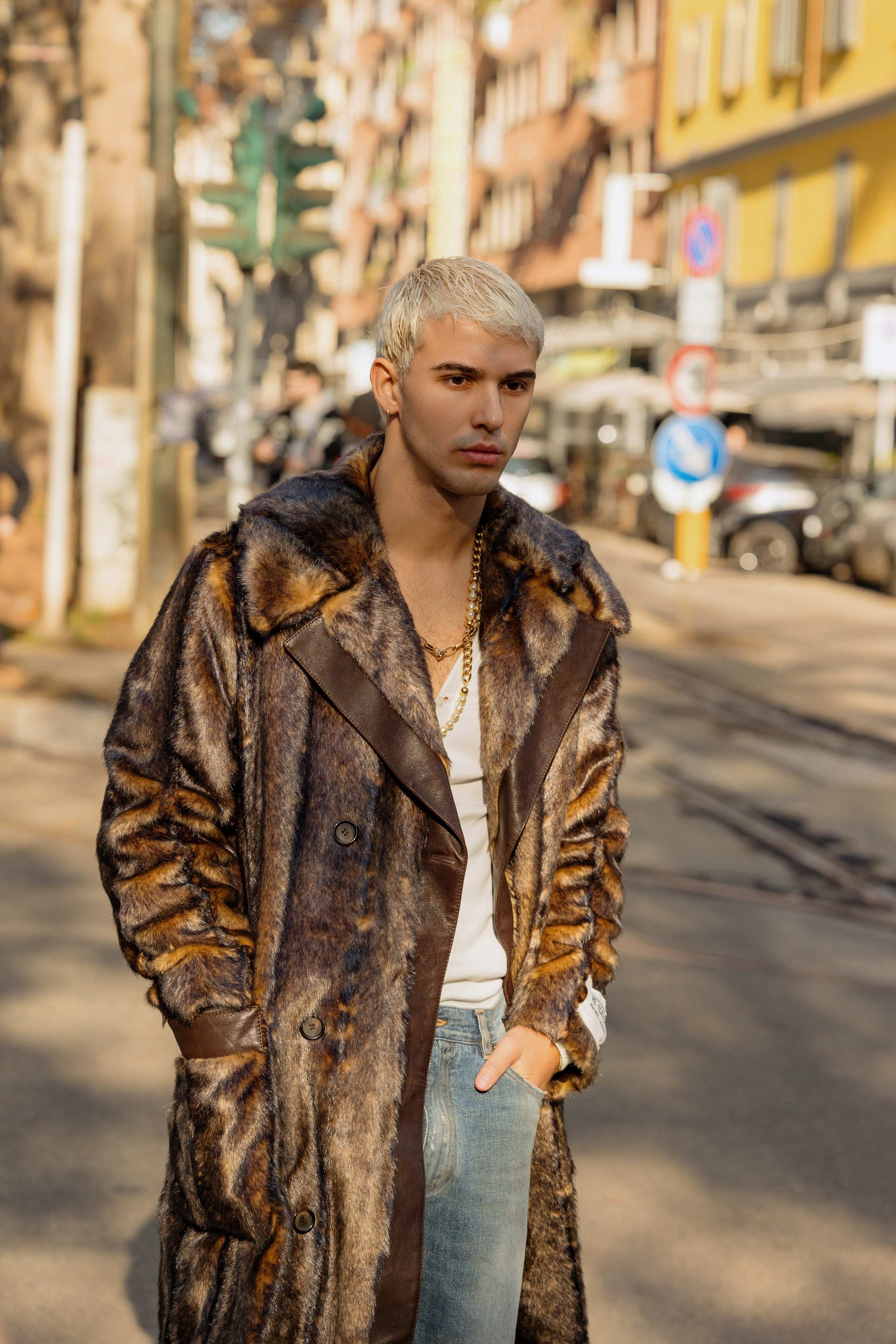 Milan Mens fashion week FW 24/25 D&G. Photographer in Milan Ivan Goncharov