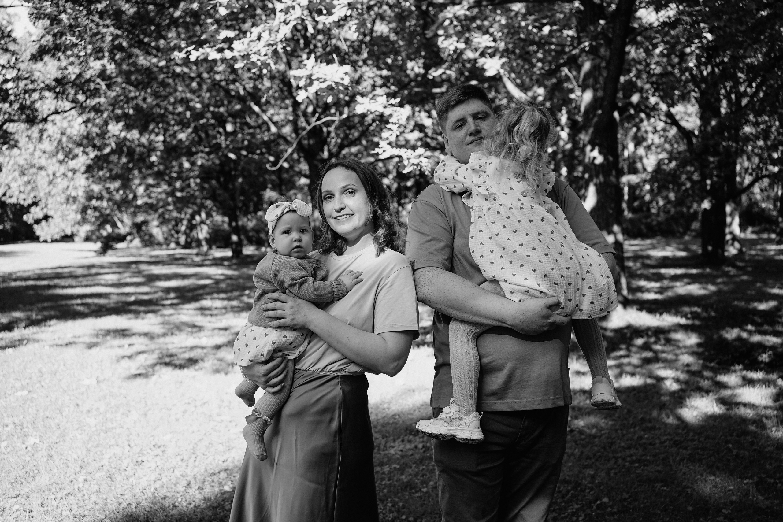 Семейная фотосессия в Парке 300-летия. Фотограф Ольга Игорева