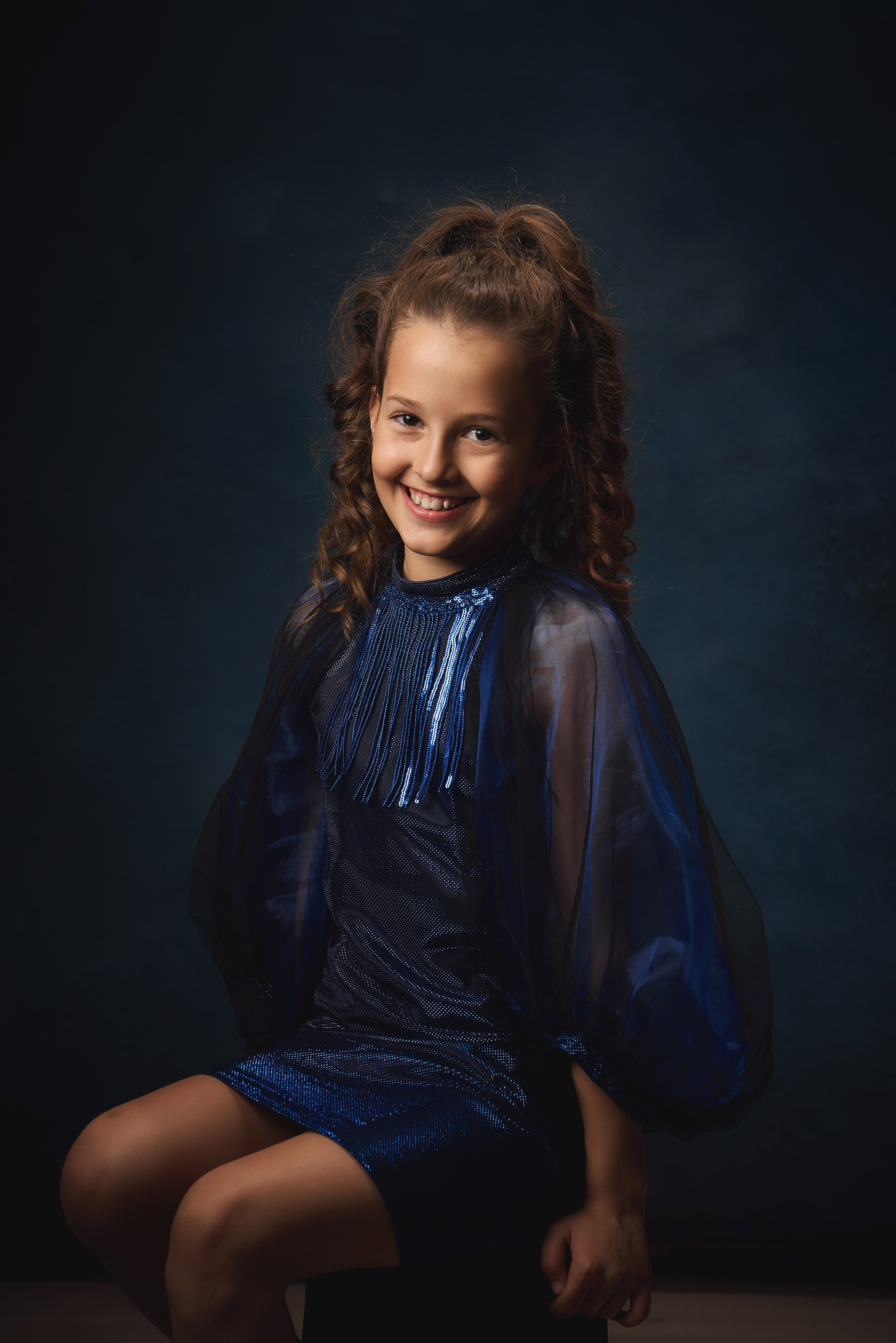 Портретная семейная фотосессия в студии. Семейный фотограф Евгений Опарин