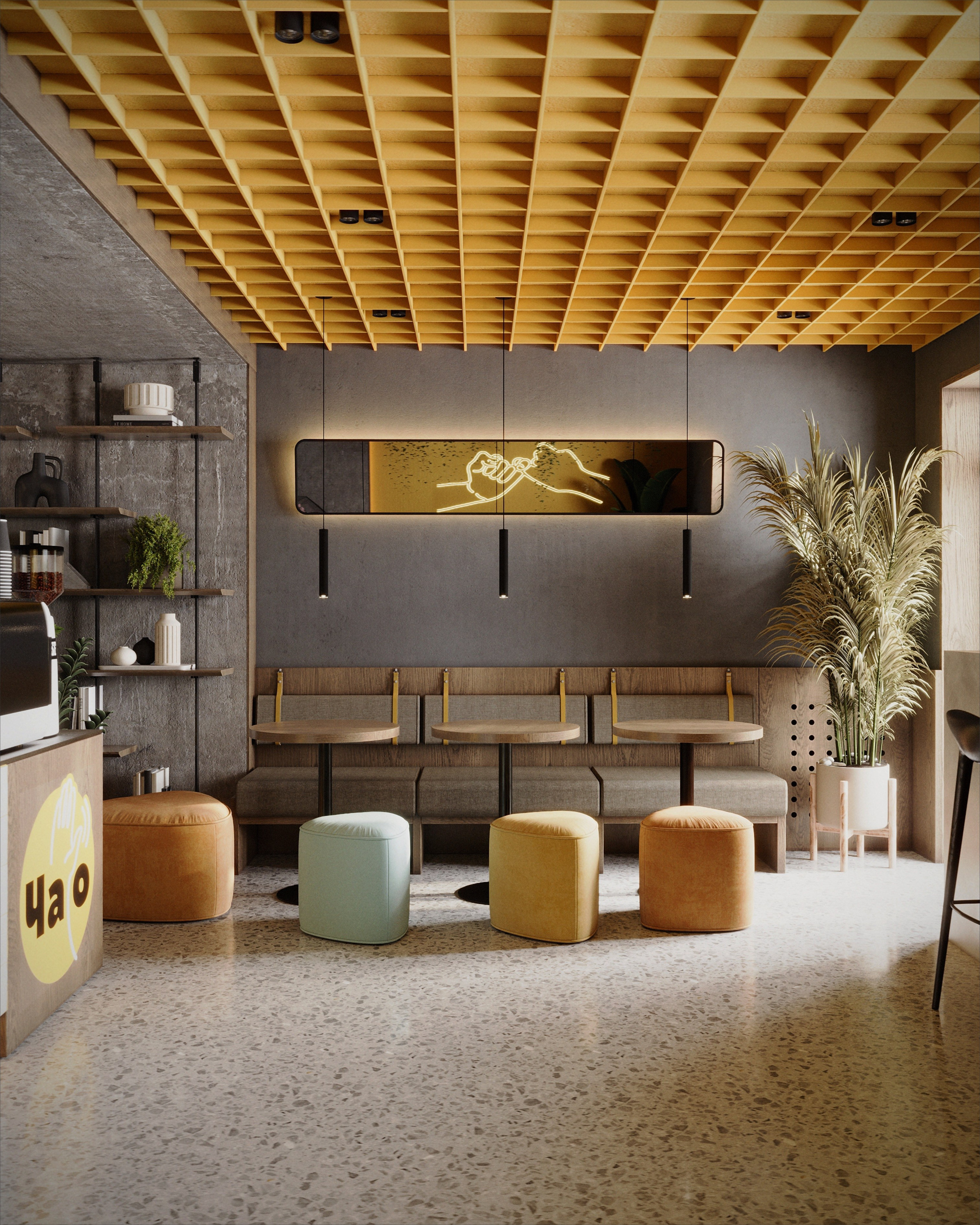 Кофейня ЧАО. Дизайнер интерьера в Крыму — Валерия Сокорева